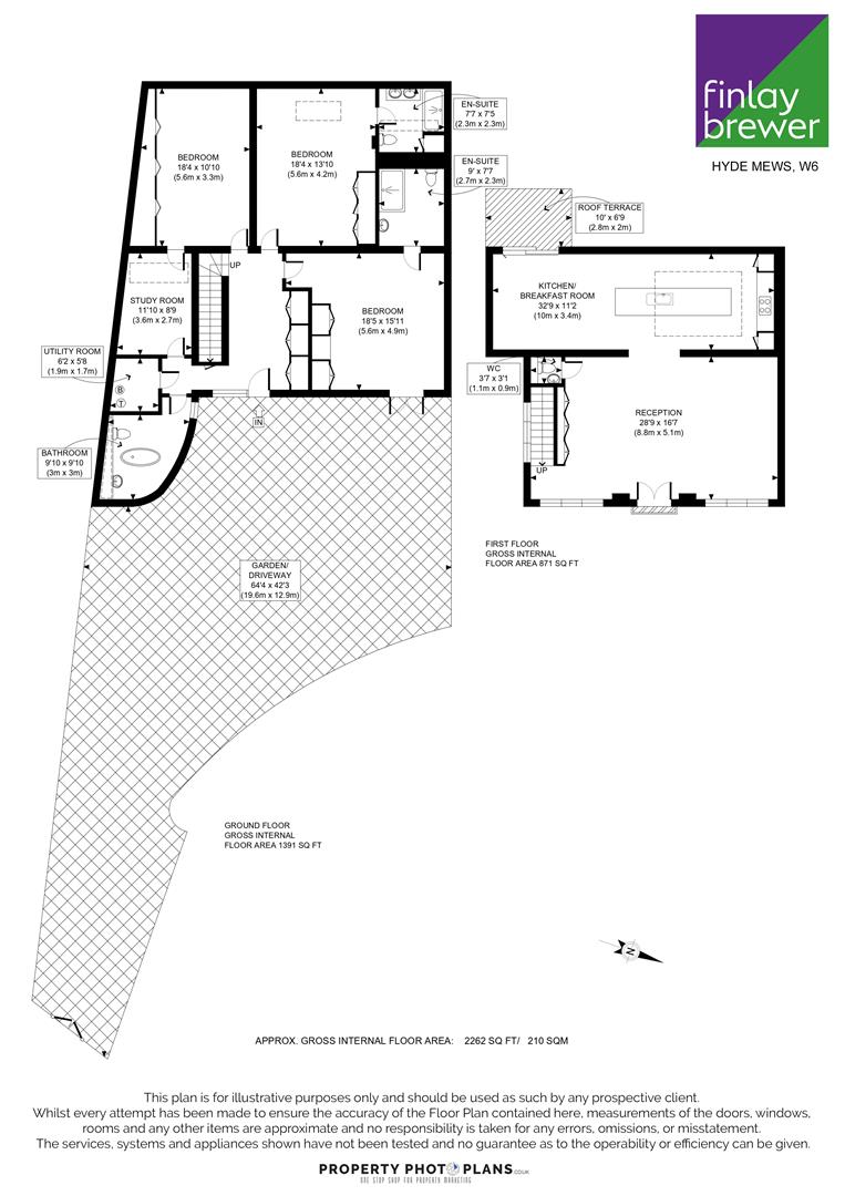 1 Hyde Mews, 161-163, Dalling Road, London floorplan