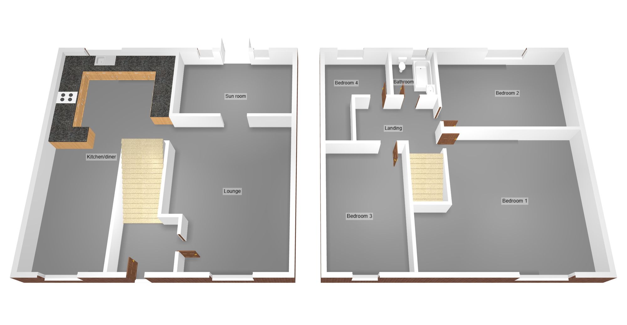 2 Heol Pont George, Bridgend floorplan