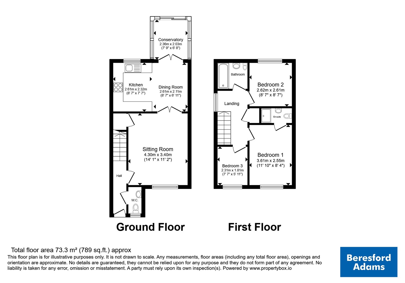 25, Alyn Road, Wrexham floorplan