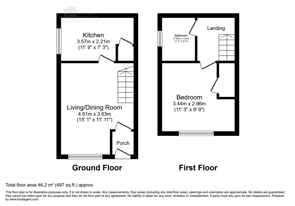 63, Ferndale Close, Plymouth floorplan