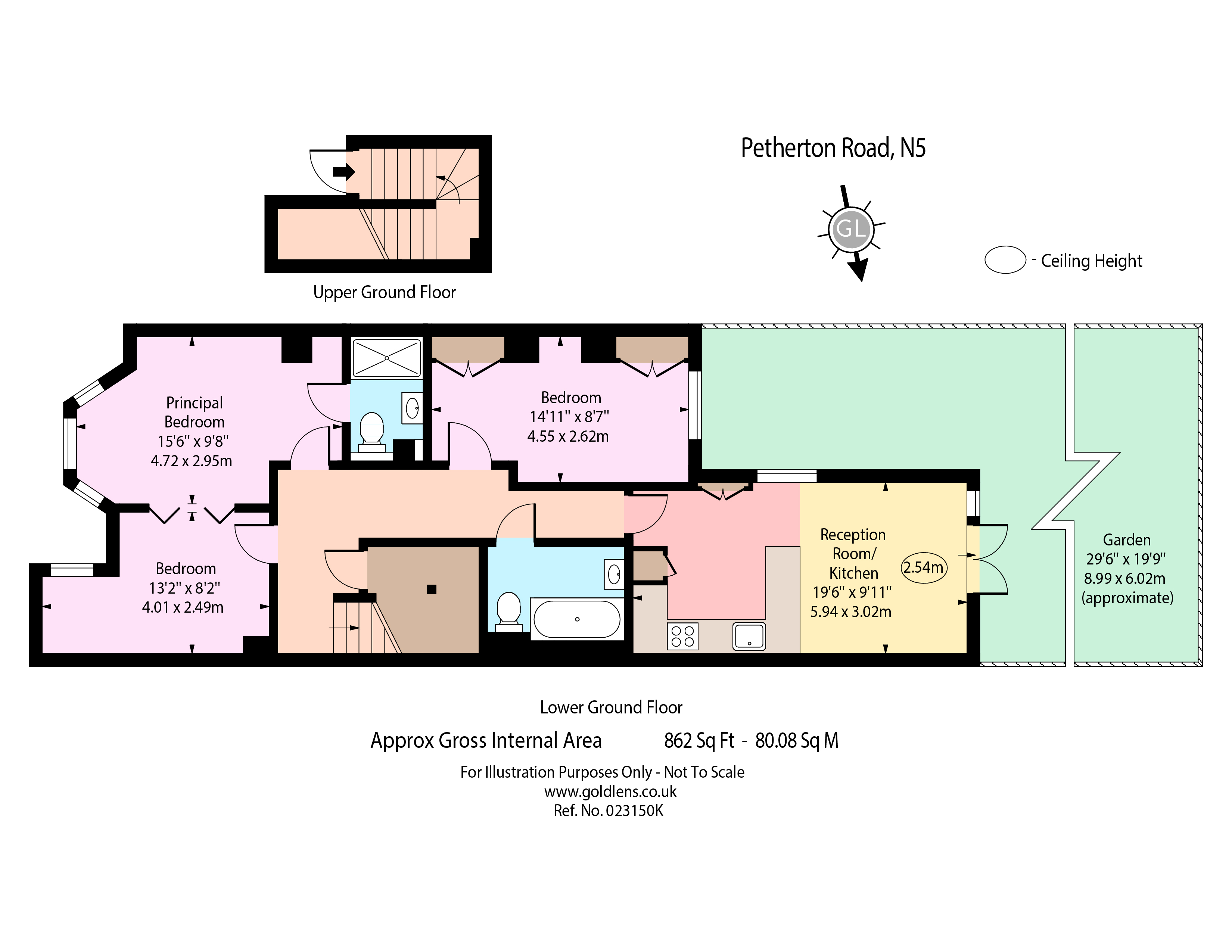 Petherton Road, London floorplan