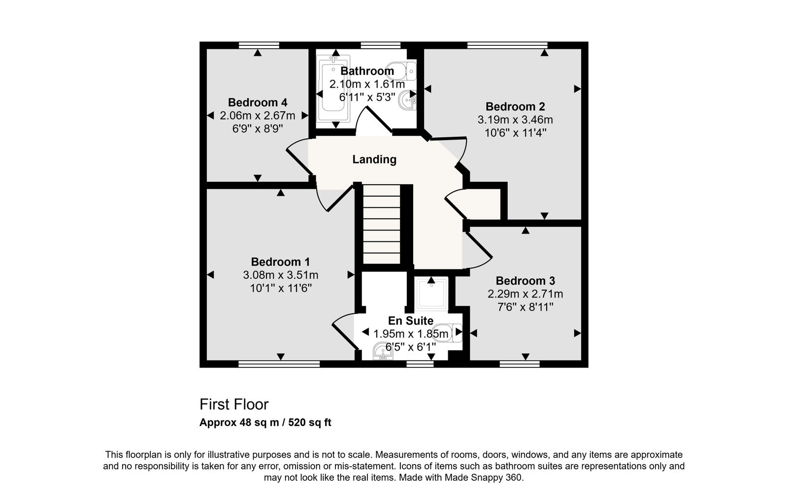 111, Montgomery Drive, Tavistock floorplan