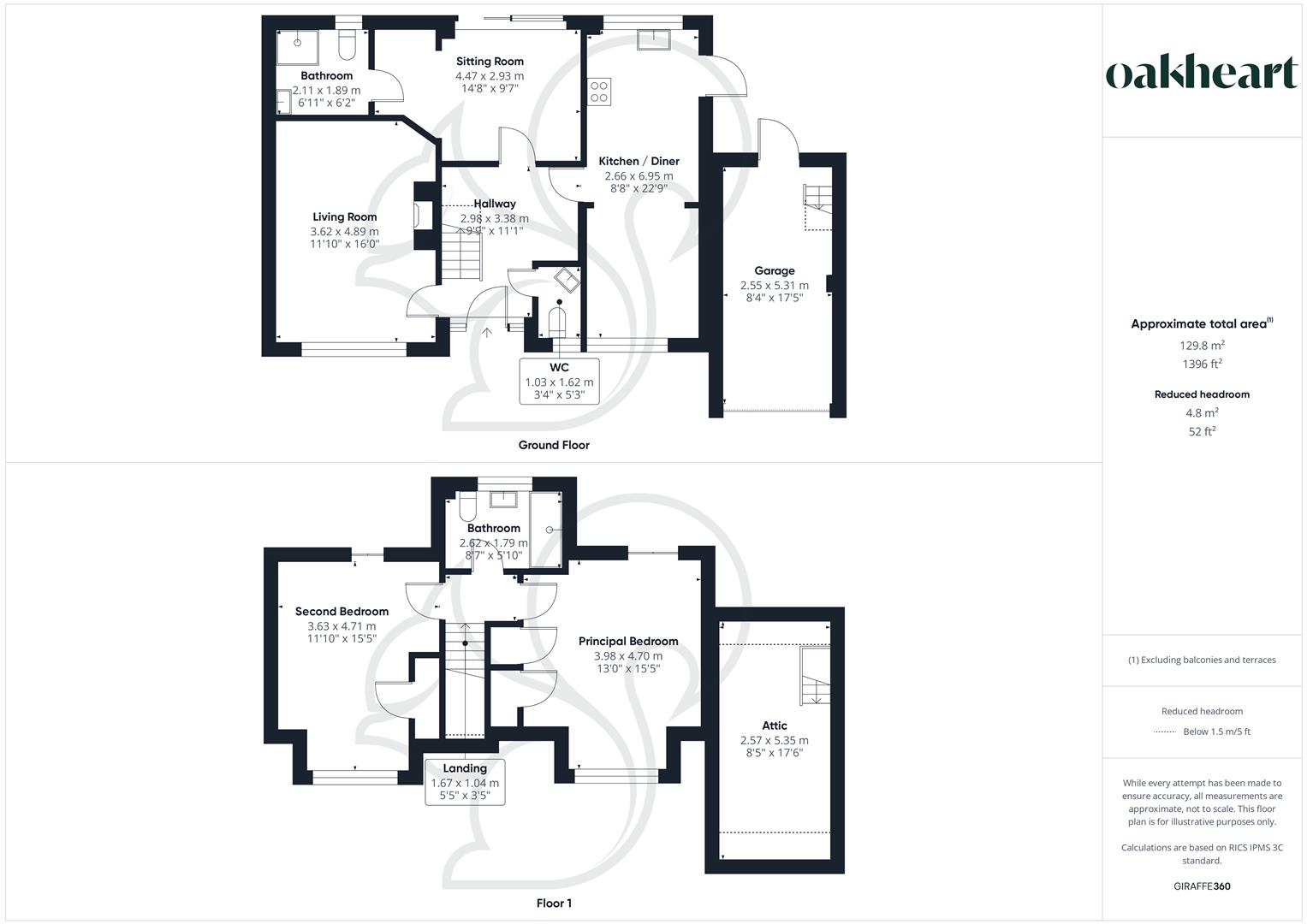 56, Oakwood Avenue, West Mersea floorplan