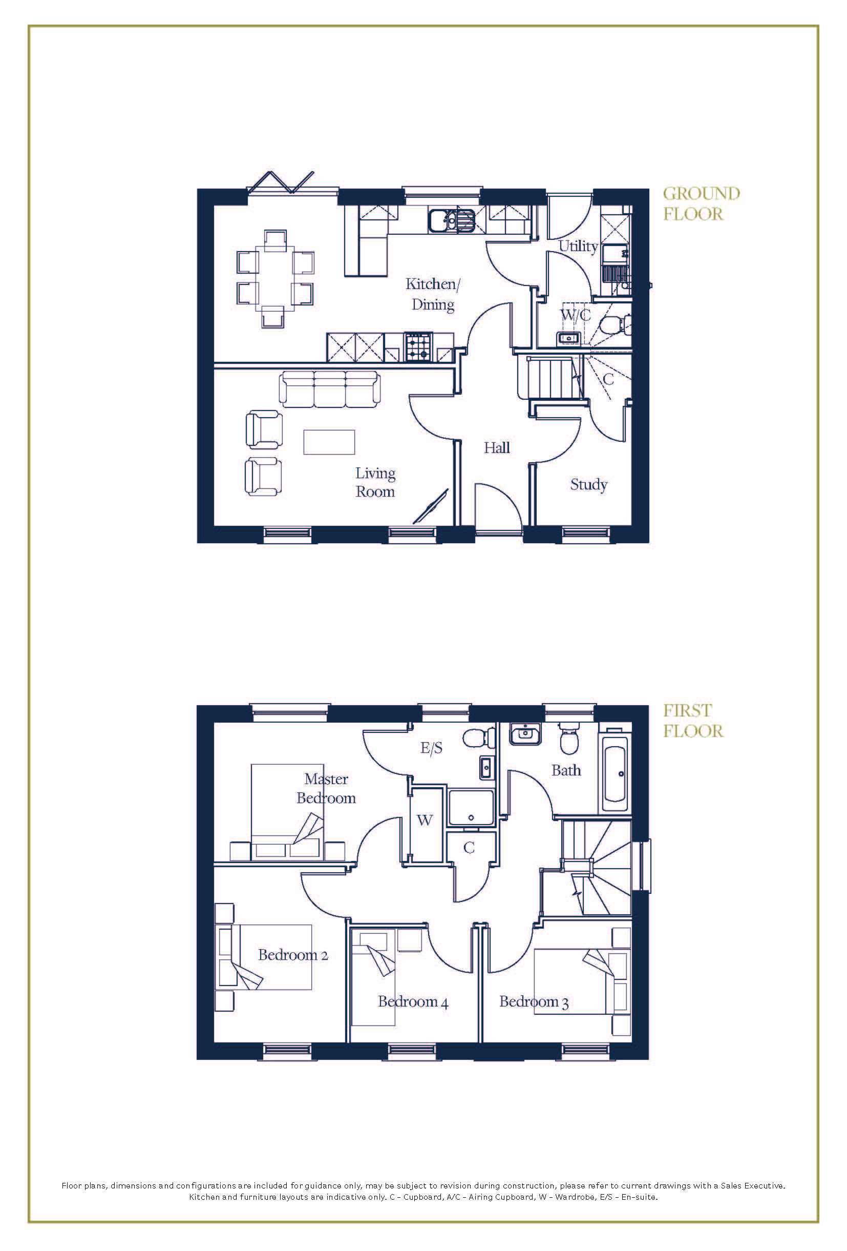 Plot 102, St Andrews Park, Norwich floorplan