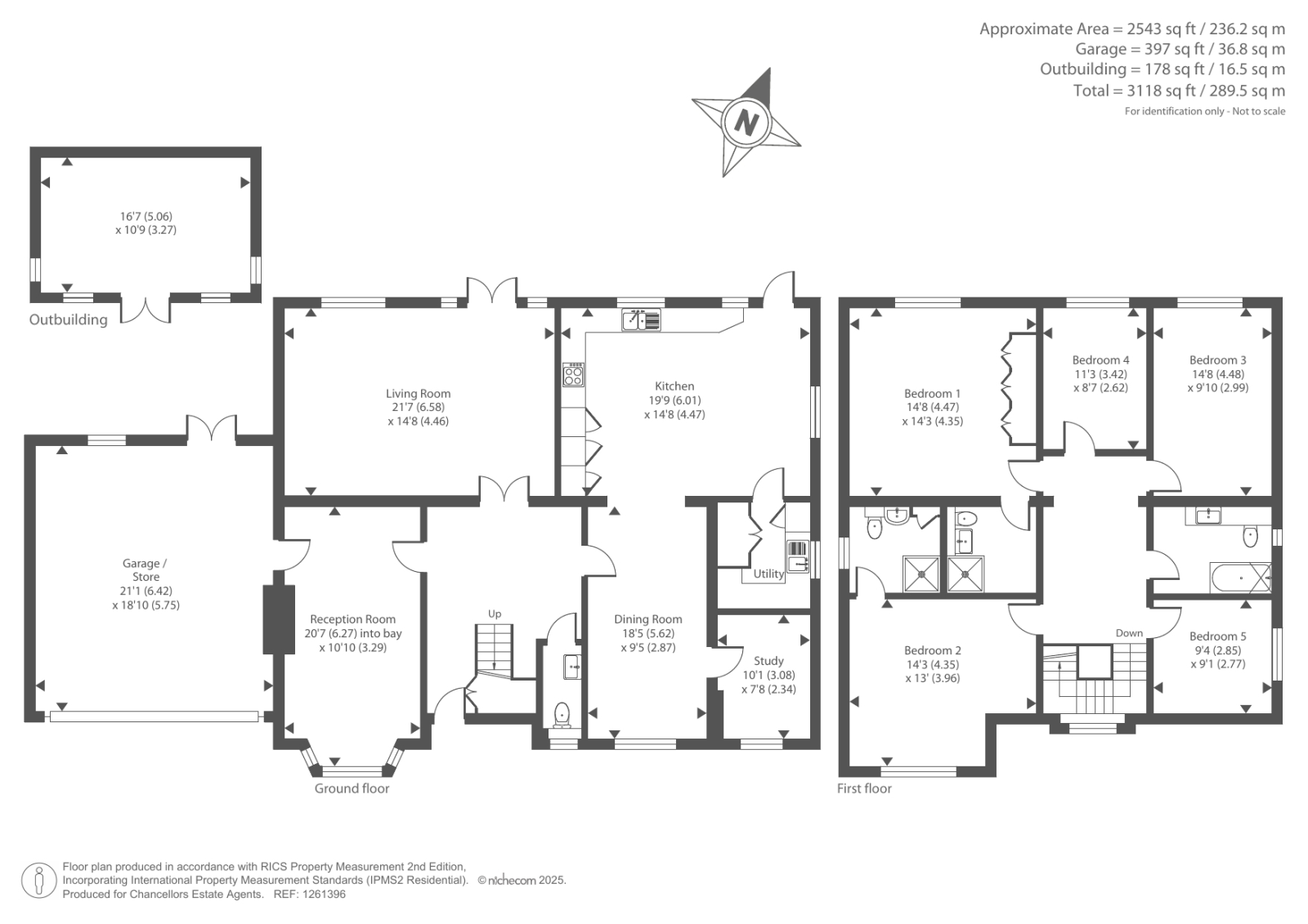 RESTWYNDE, Pyford, Woking floorplan