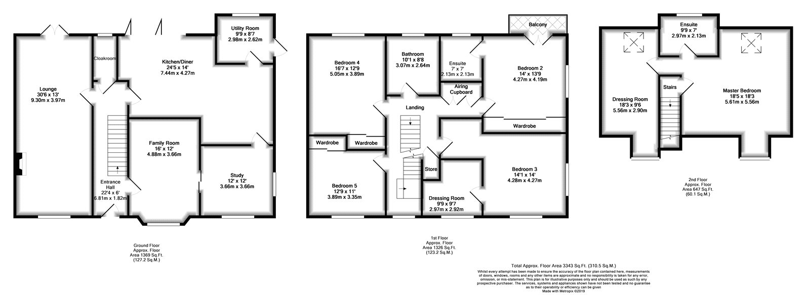 5 Bedrooms Detached house for sale in Felbridge, East Grinstead, West Sussex RH19