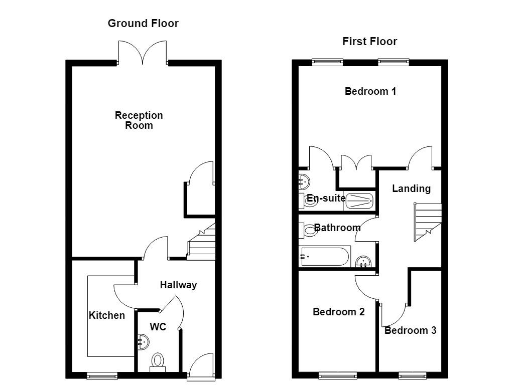 25, Sillavan Close, Swinton floorplan