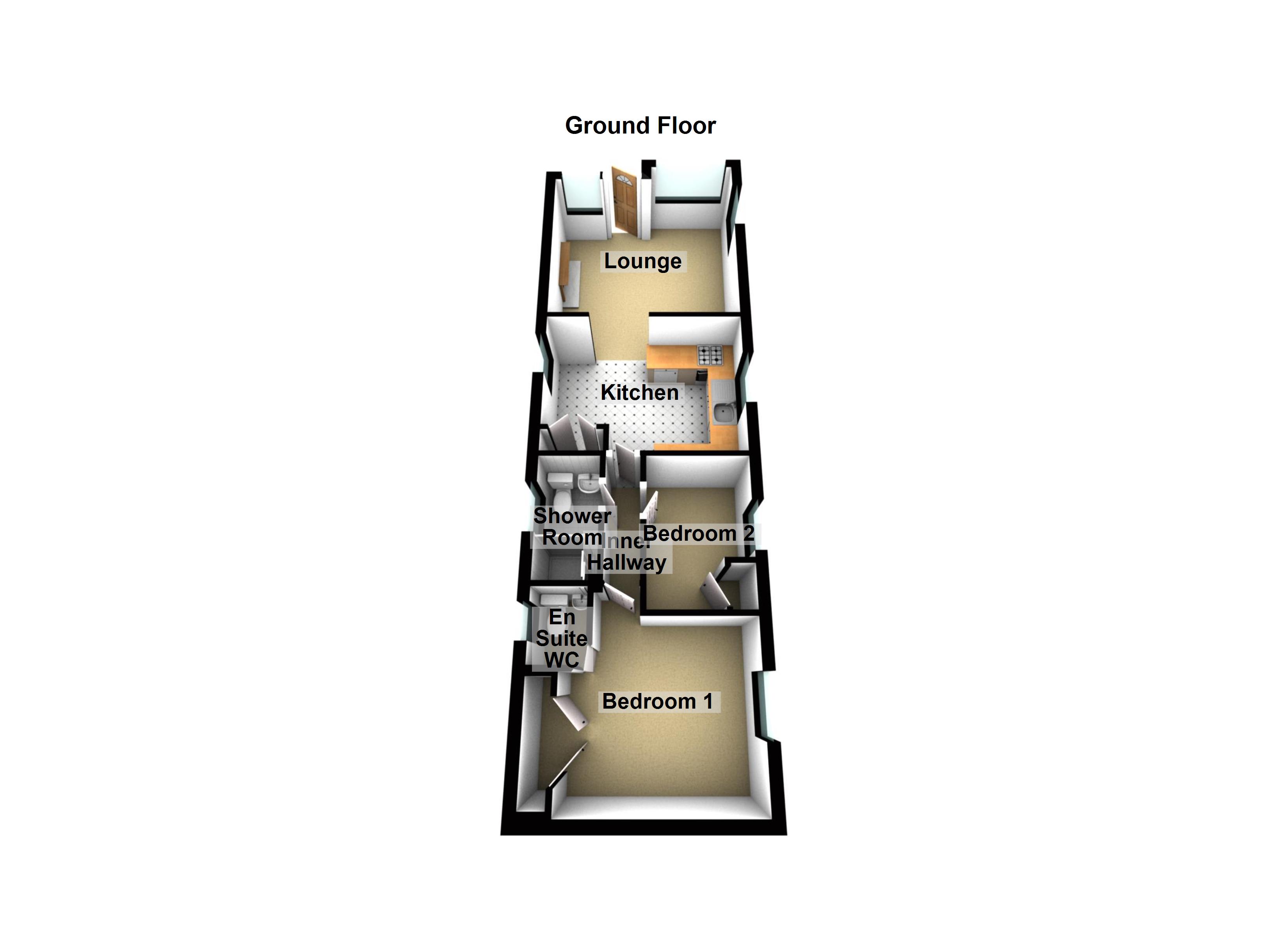 23, Essex Road, Hoddesdon floorplan