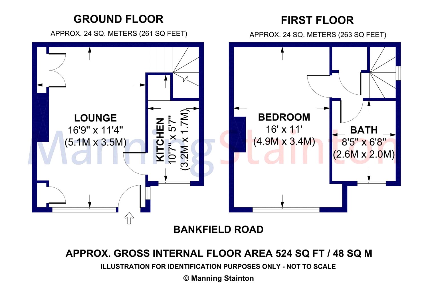 1 Bedrooms Terraced house to rent in Bankfield Road, Burley, Leeds, West Yorkshire LS4