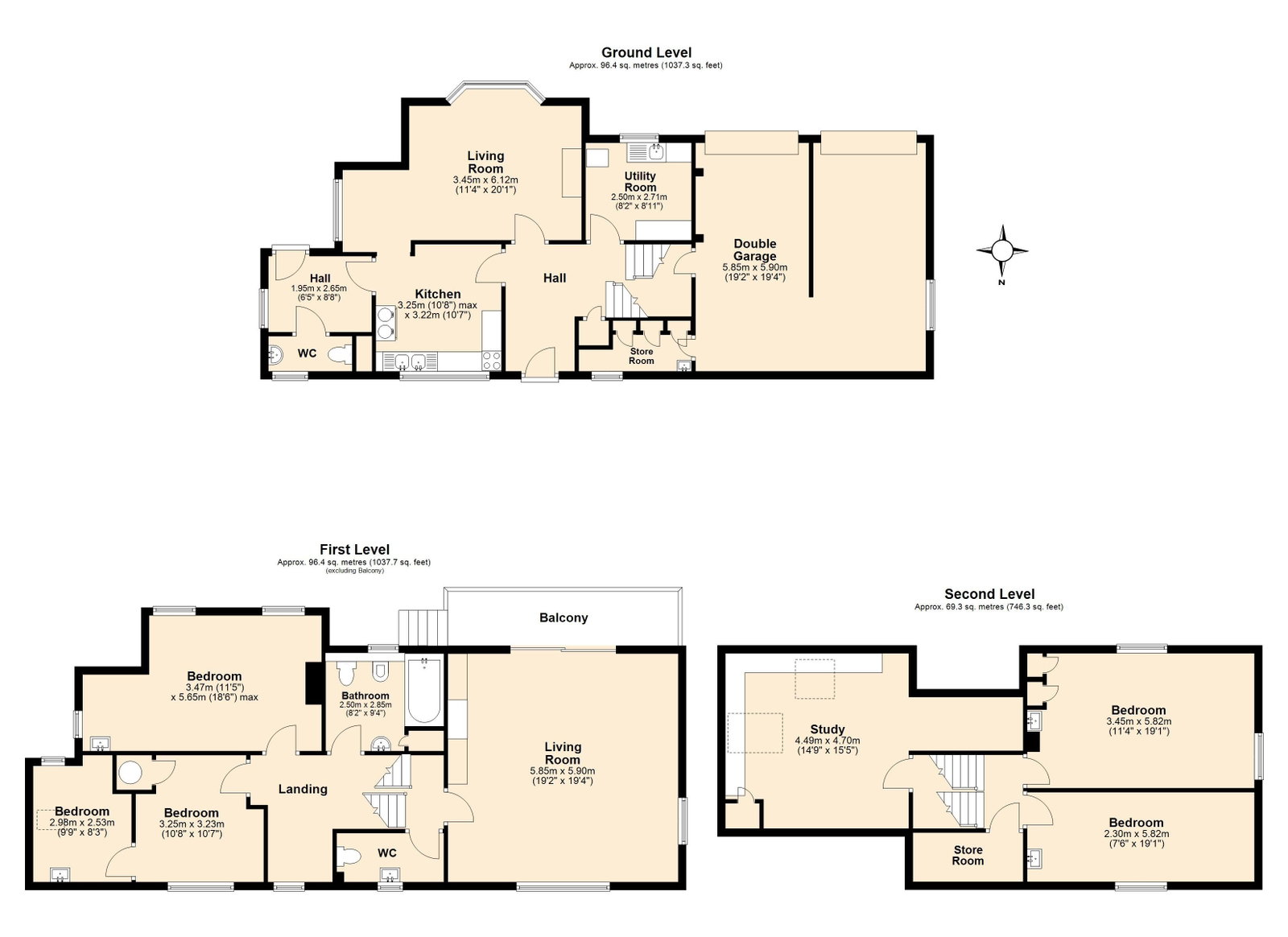 Llancraugh Cottage, Ross-on-Wye floorplan