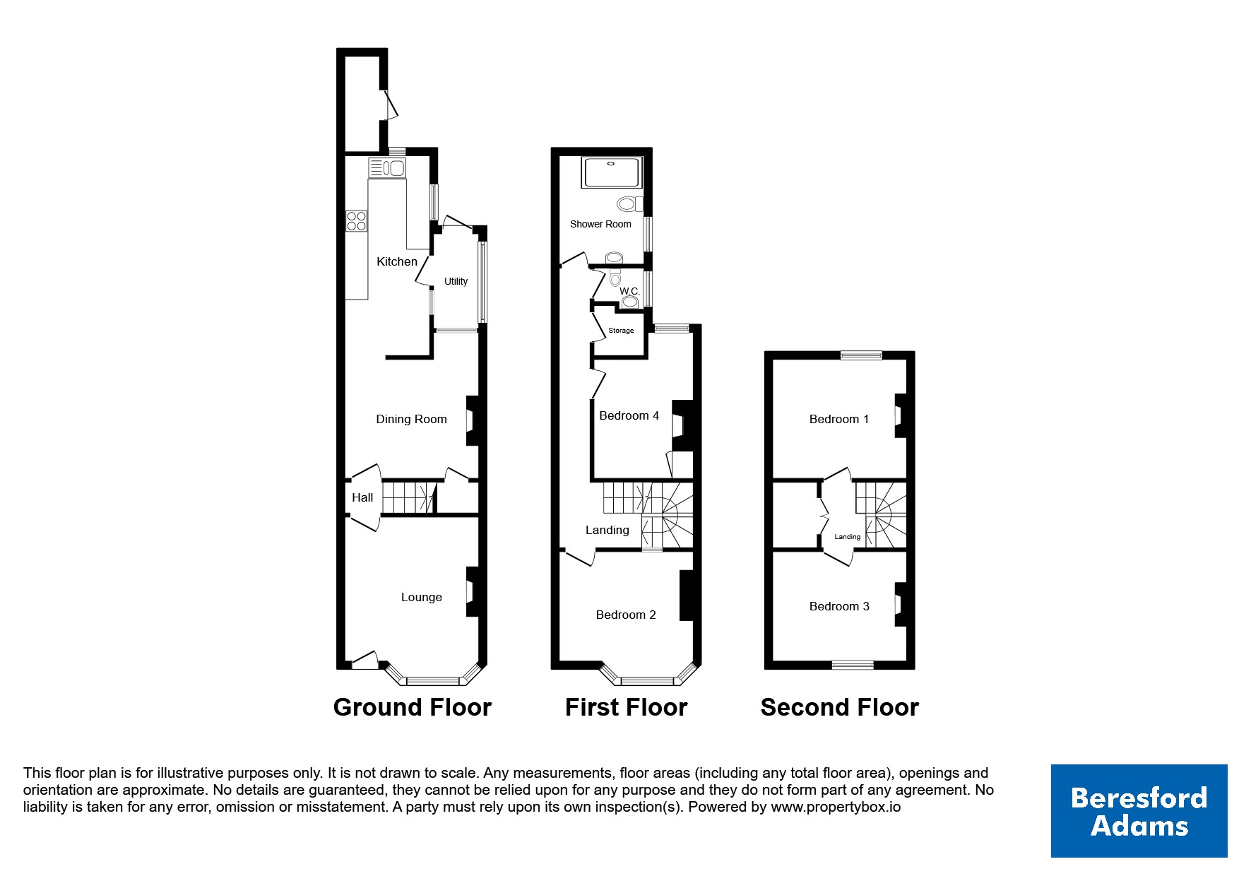 5 Beach Road,, Menai Bridge, Sir Ynys Mon floorplan