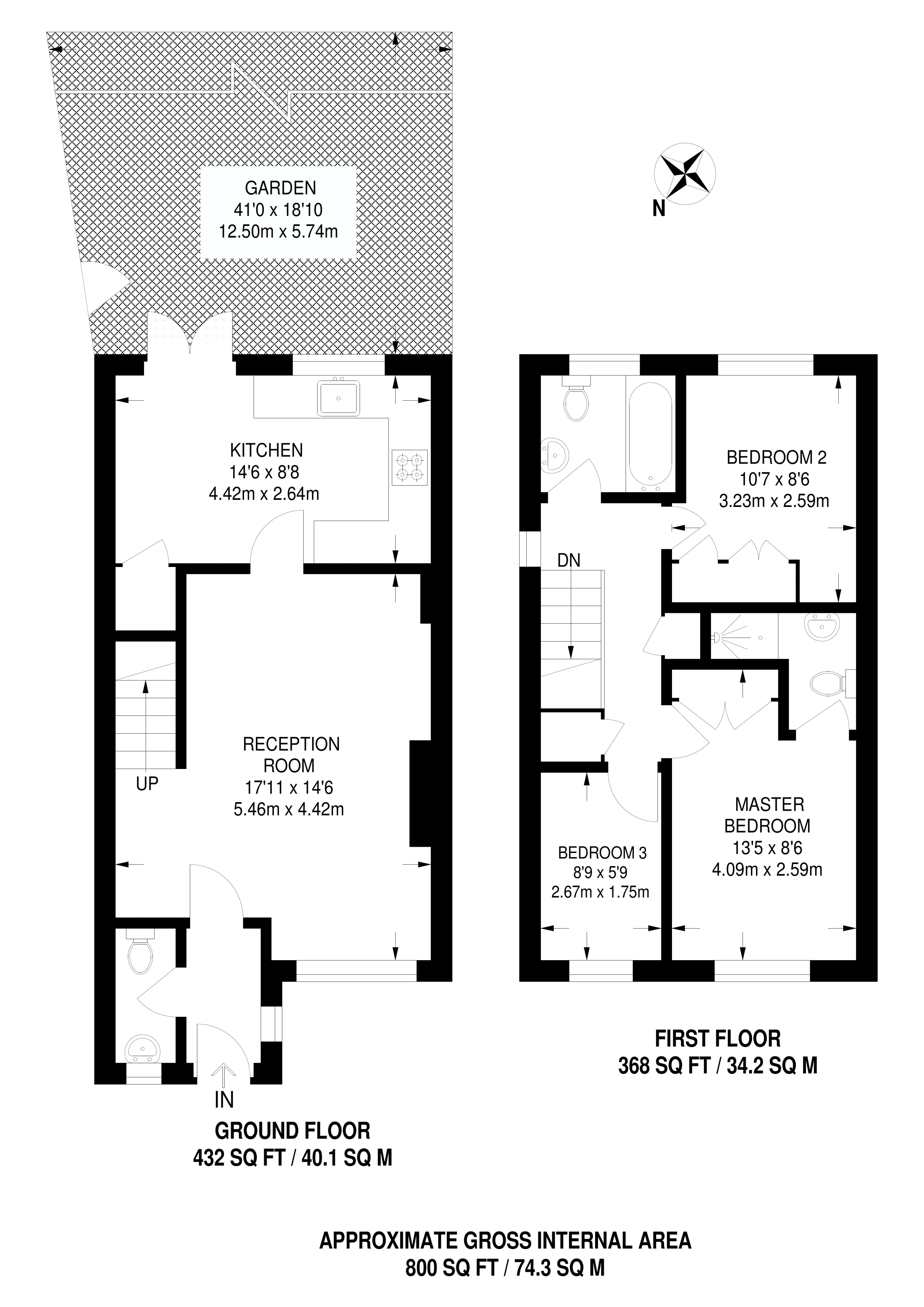 3 Bedrooms  to rent in Oxford Avenue, Southgate N14