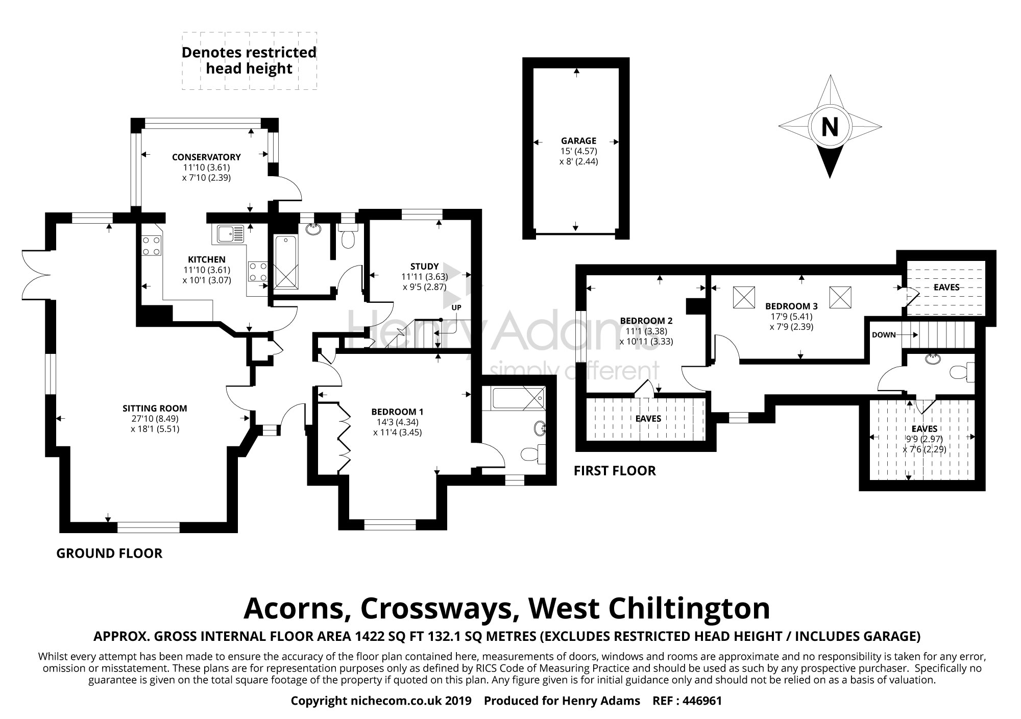 3 Bedrooms Detached house for sale in Crossways, West Chiltington RH20