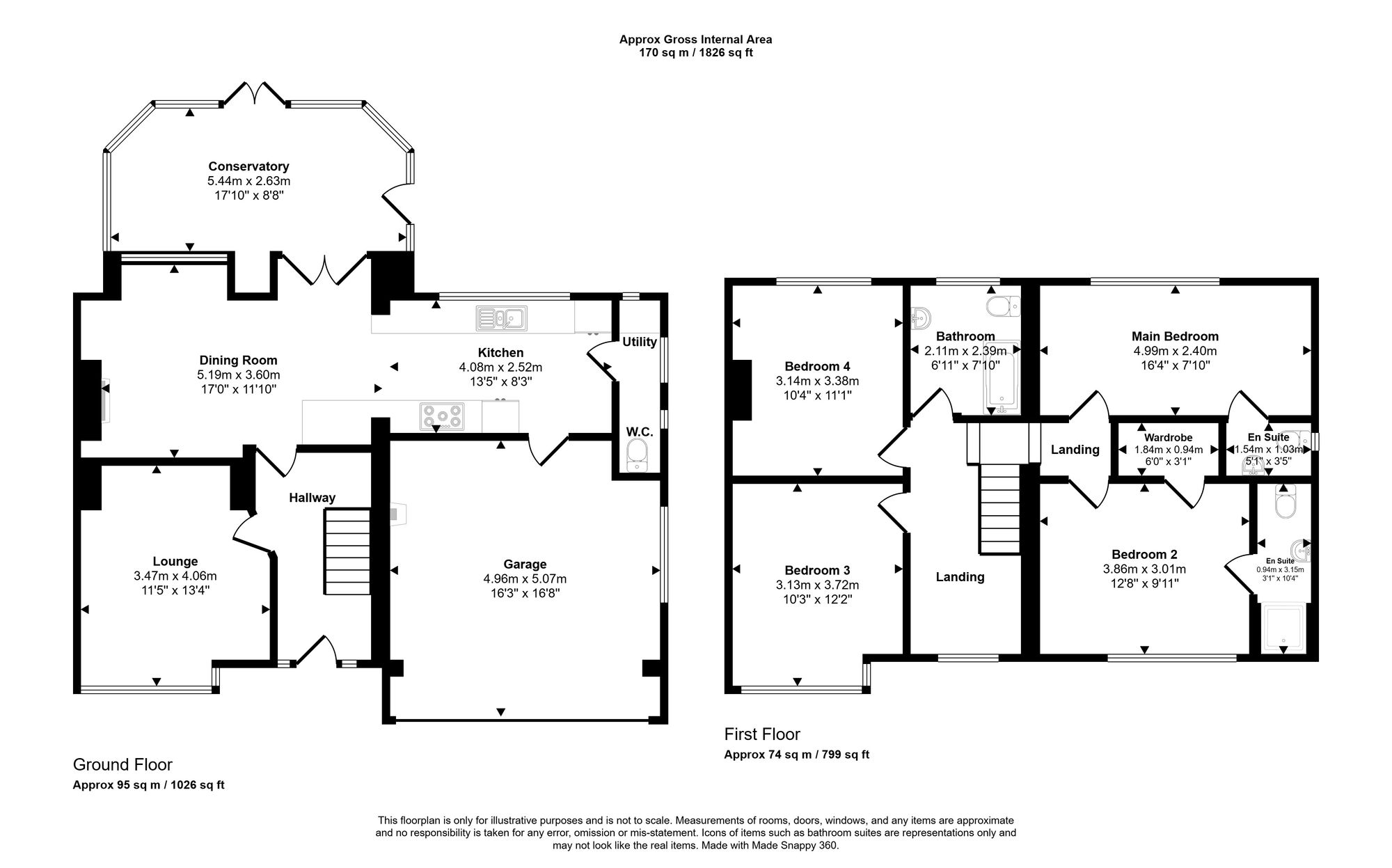 40 Pemberton Road, Wigan floorplan