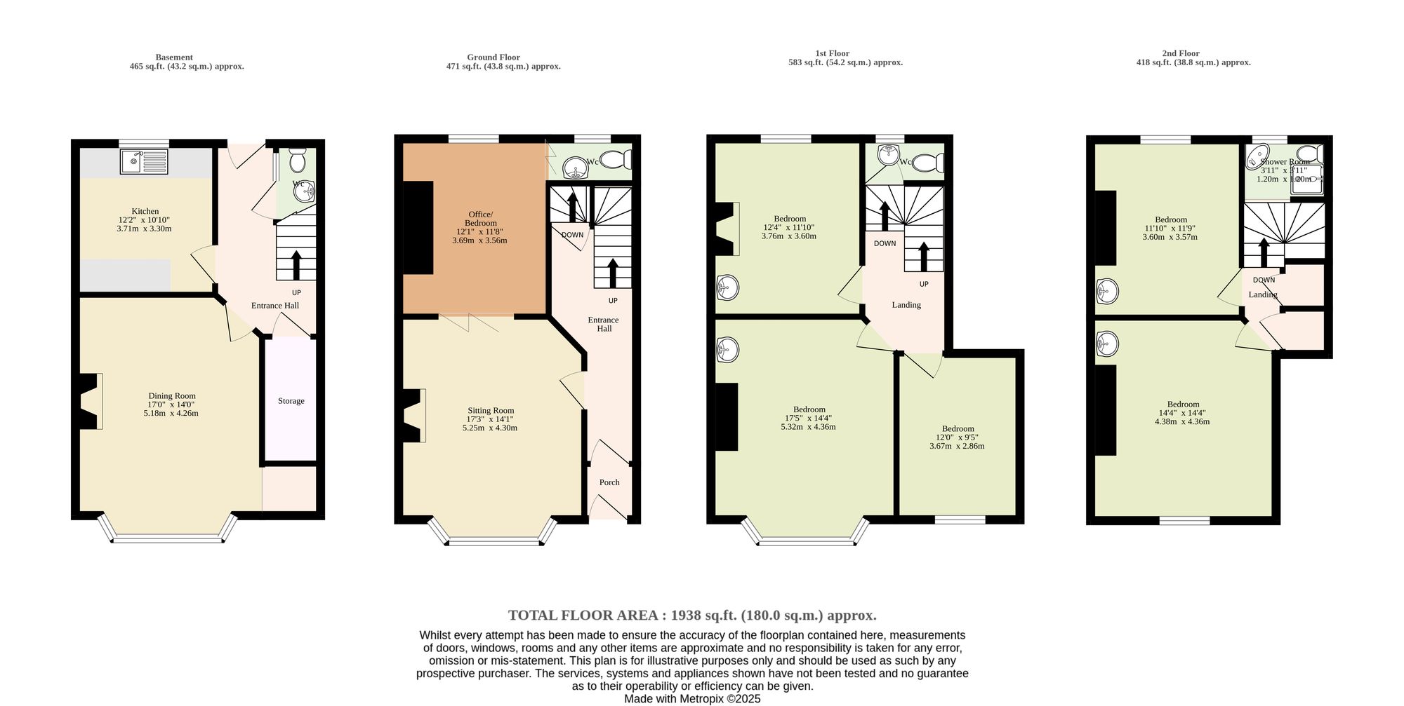 Marine Parade, Lowestoft floorplan