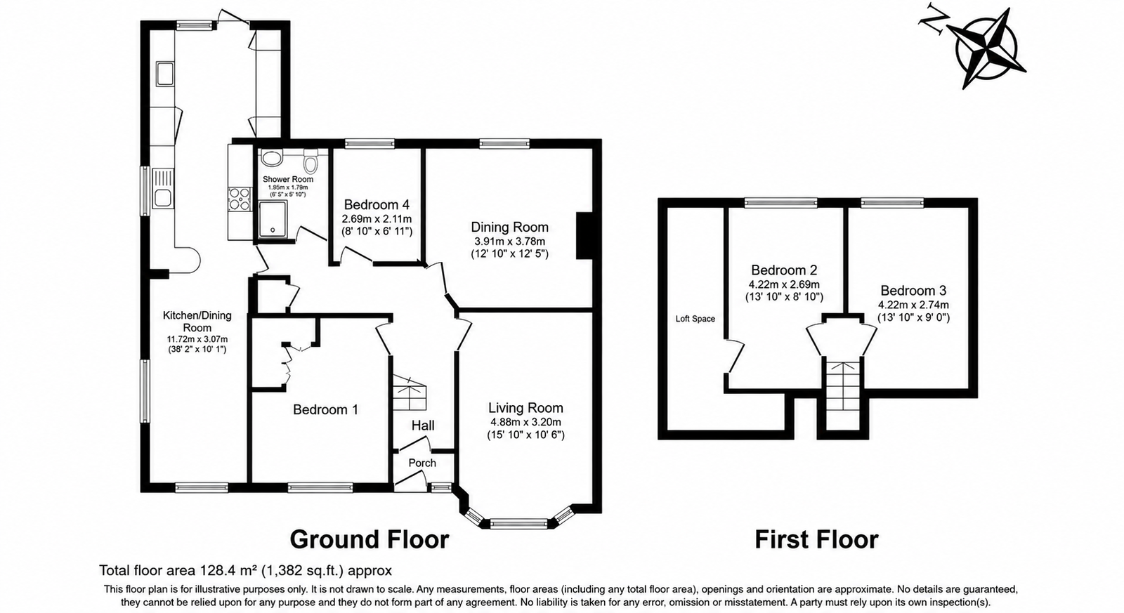 17, Green Way, Longfield floorplan