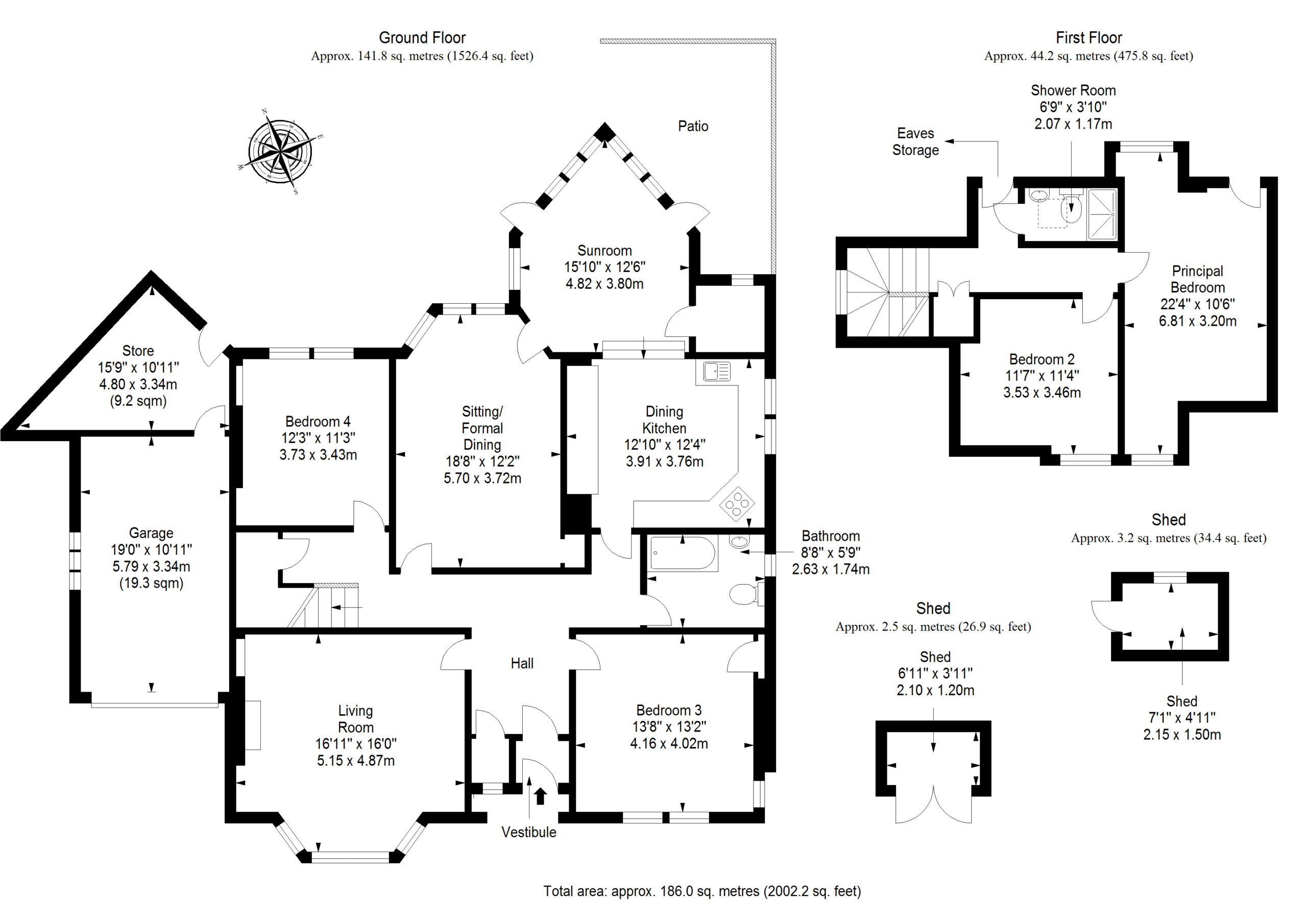 15, Craigleith Gardens, Edinburgh floorplan