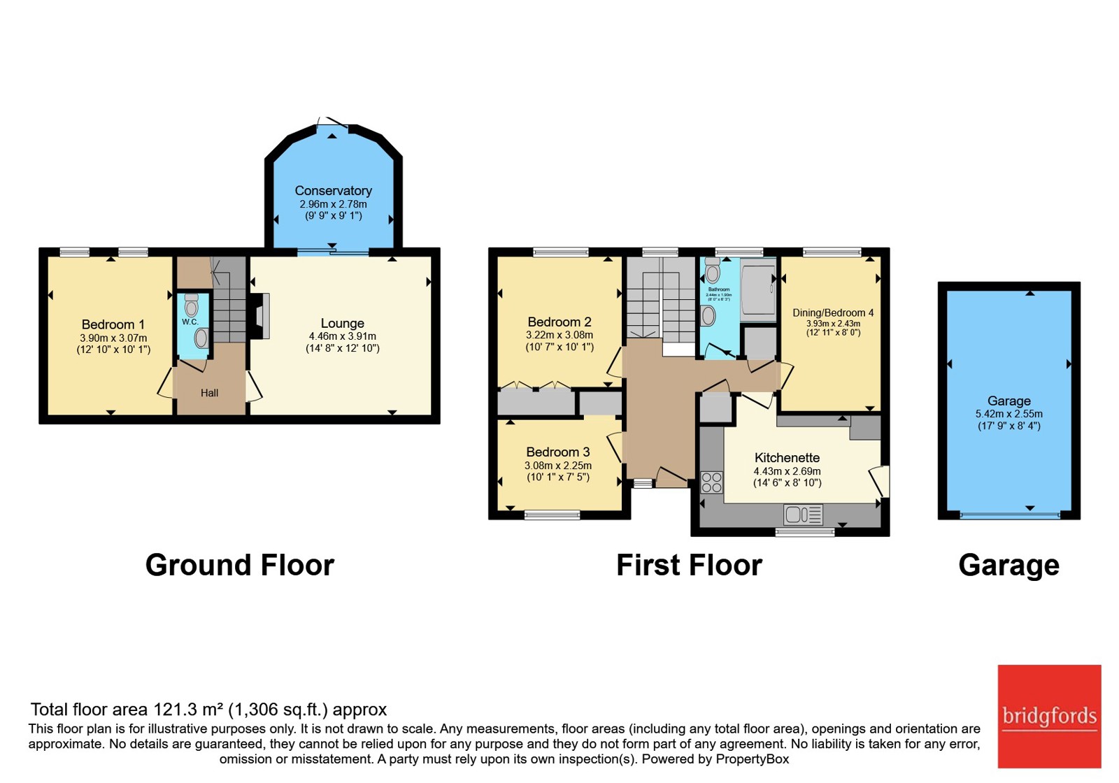 21, Morris Drive, Staffordshire floorplan