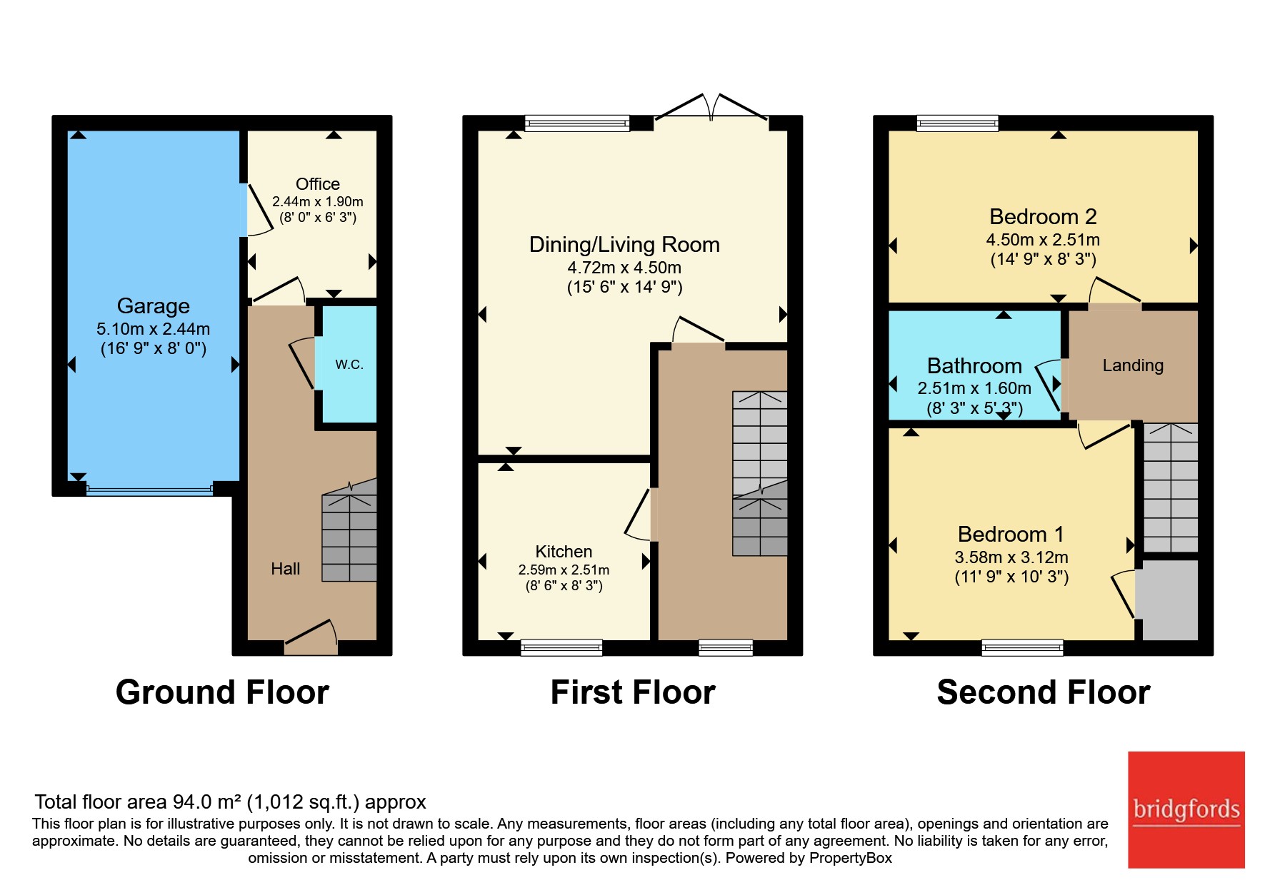 53, Baildon Wood Court, Shipley floorplan