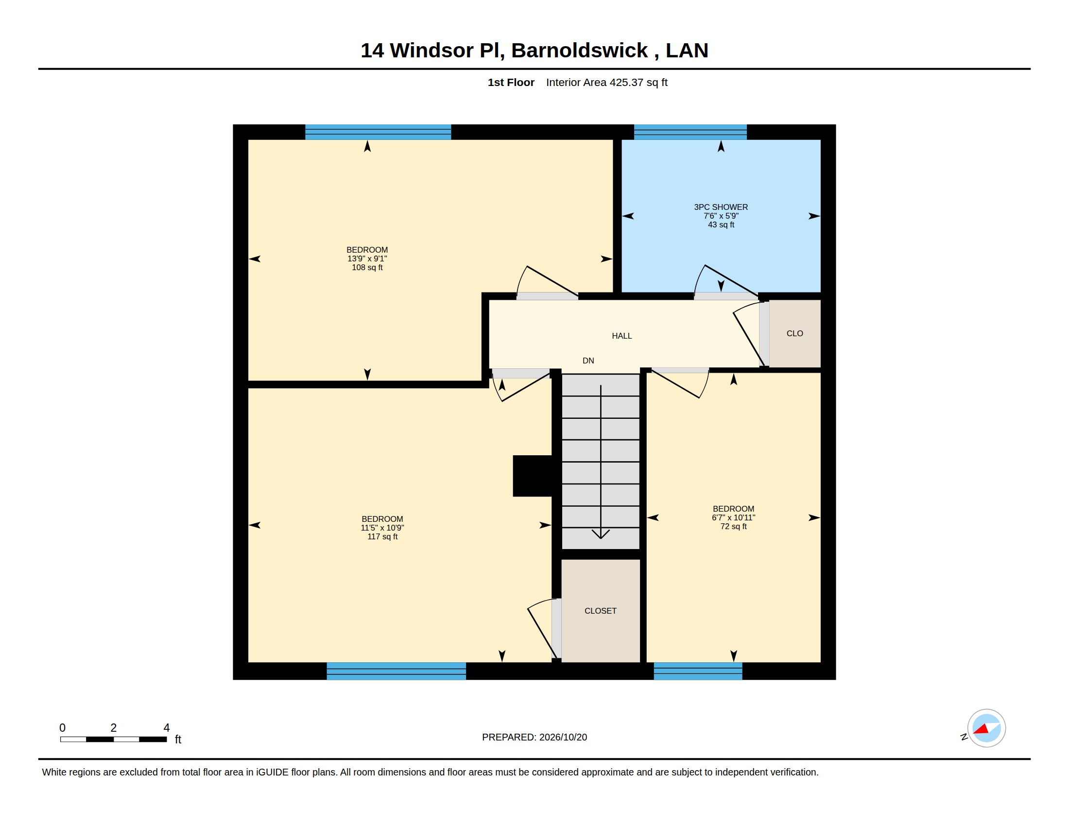 Windsor Place, Lancashire floorplan