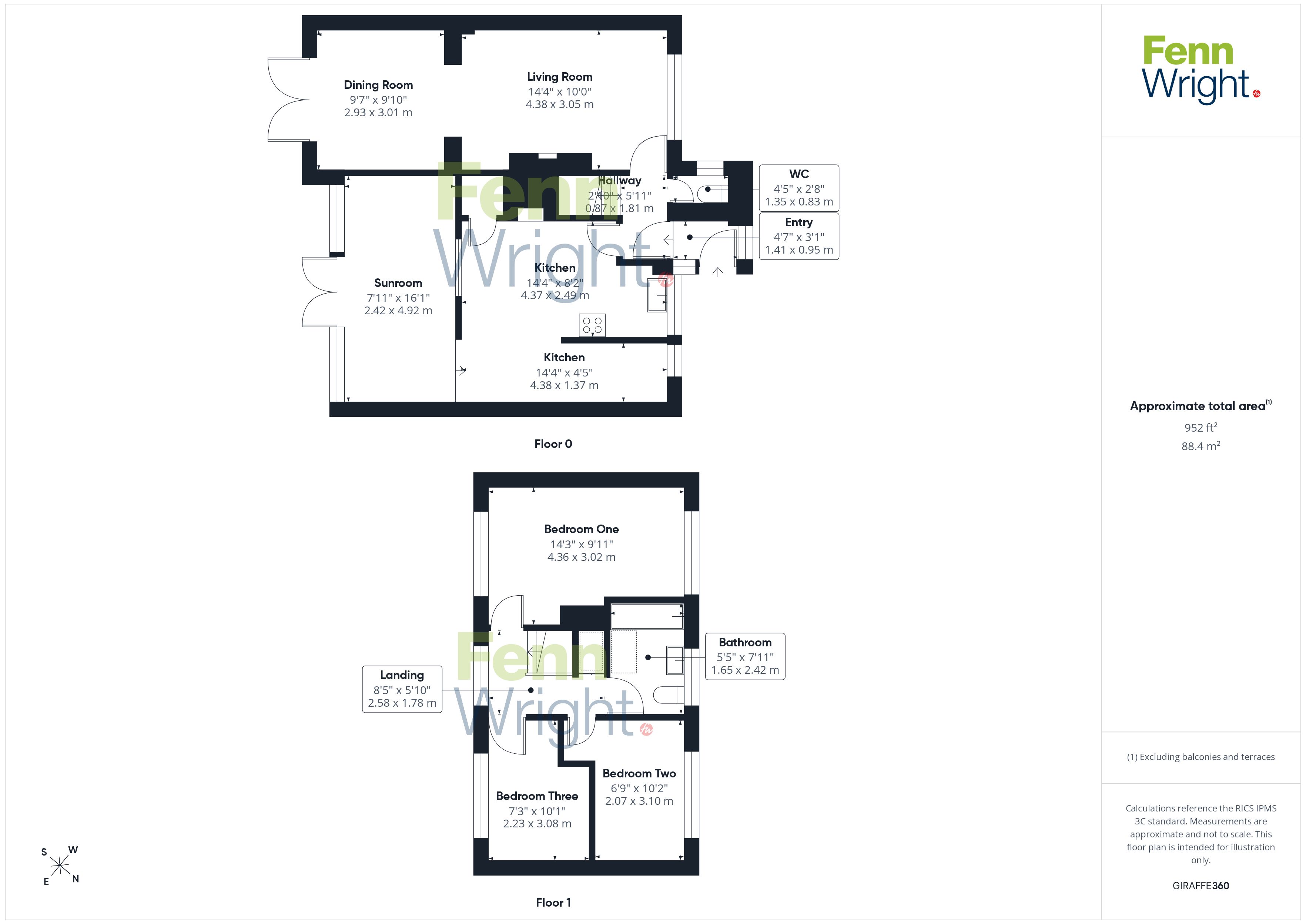 11, Foxhall Fields, Colchester floorplan