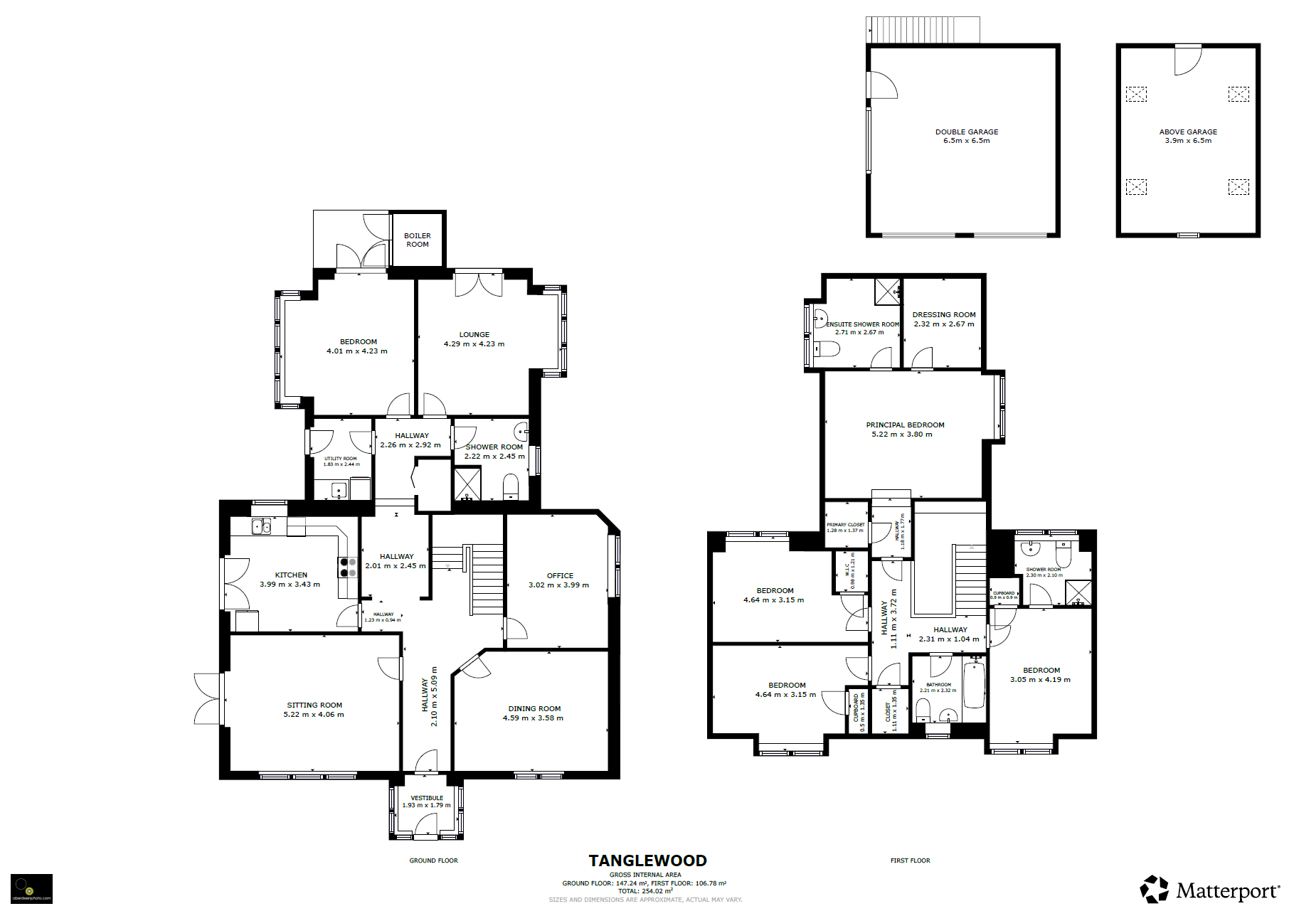 Tanglewood, Banchory floorplan