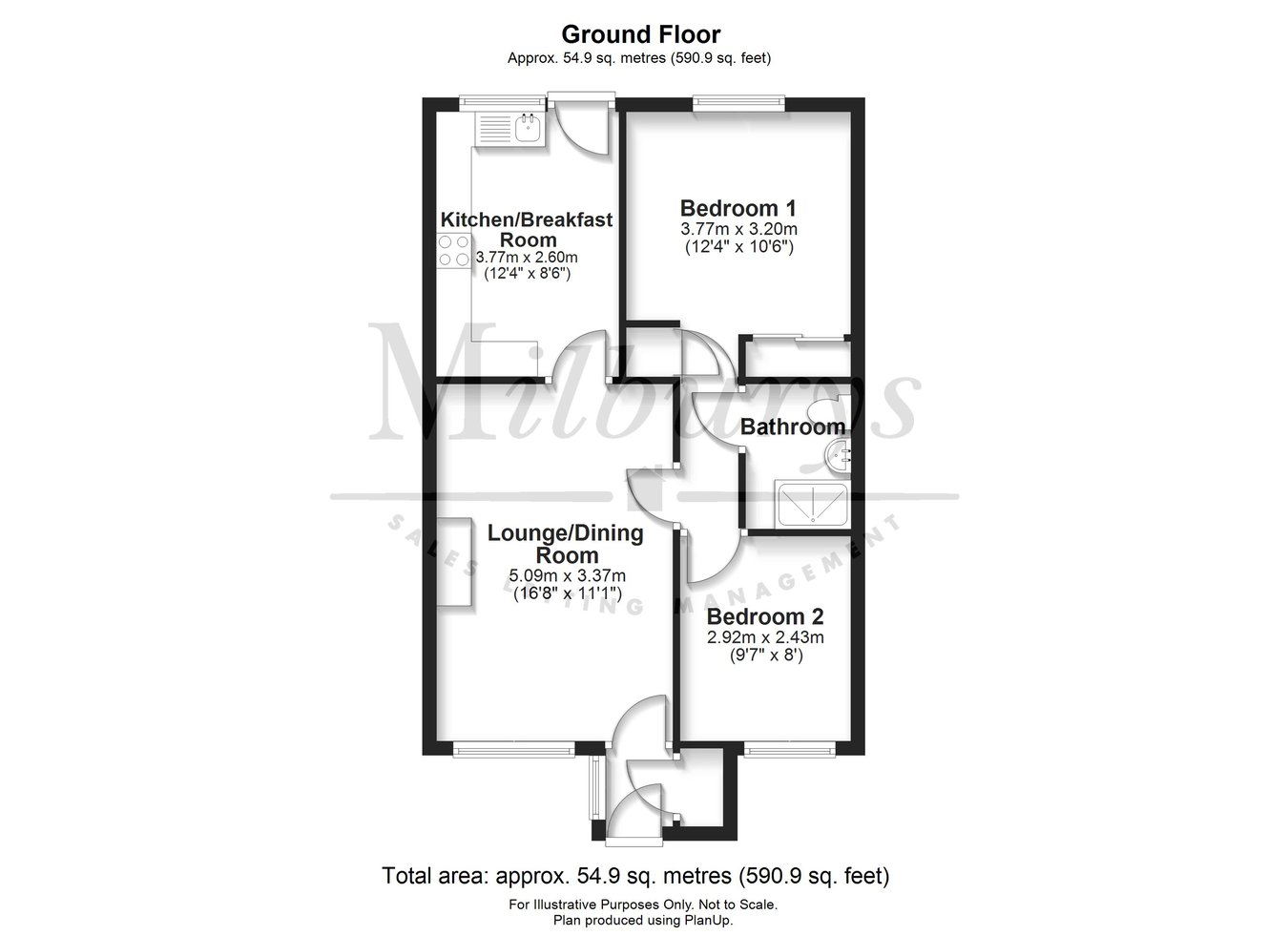 10, Davis Court, Eastland Road, Thornbury floorplan