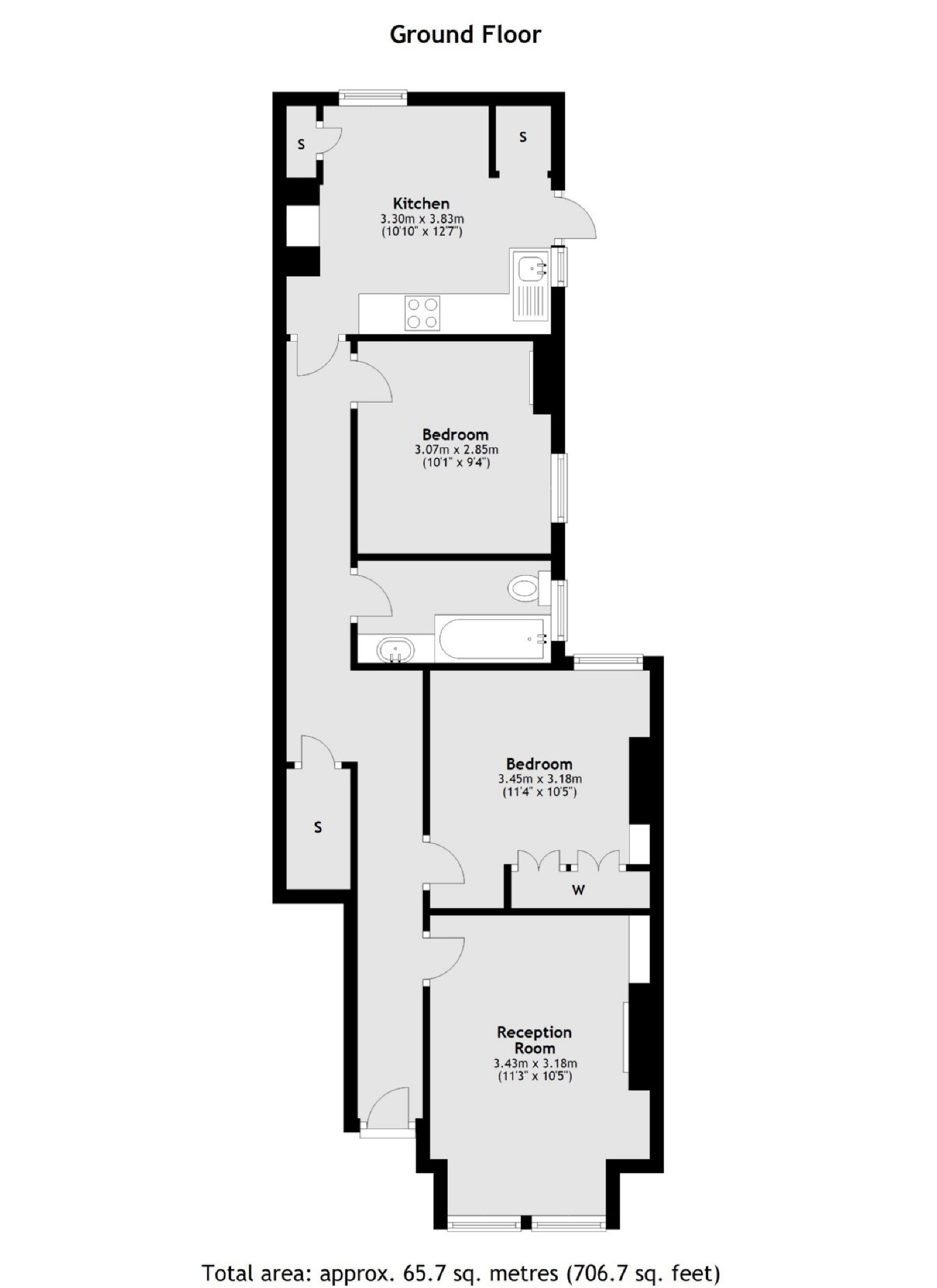 Fielding Road, London W4, 2 bedroom flat for sale 61132376