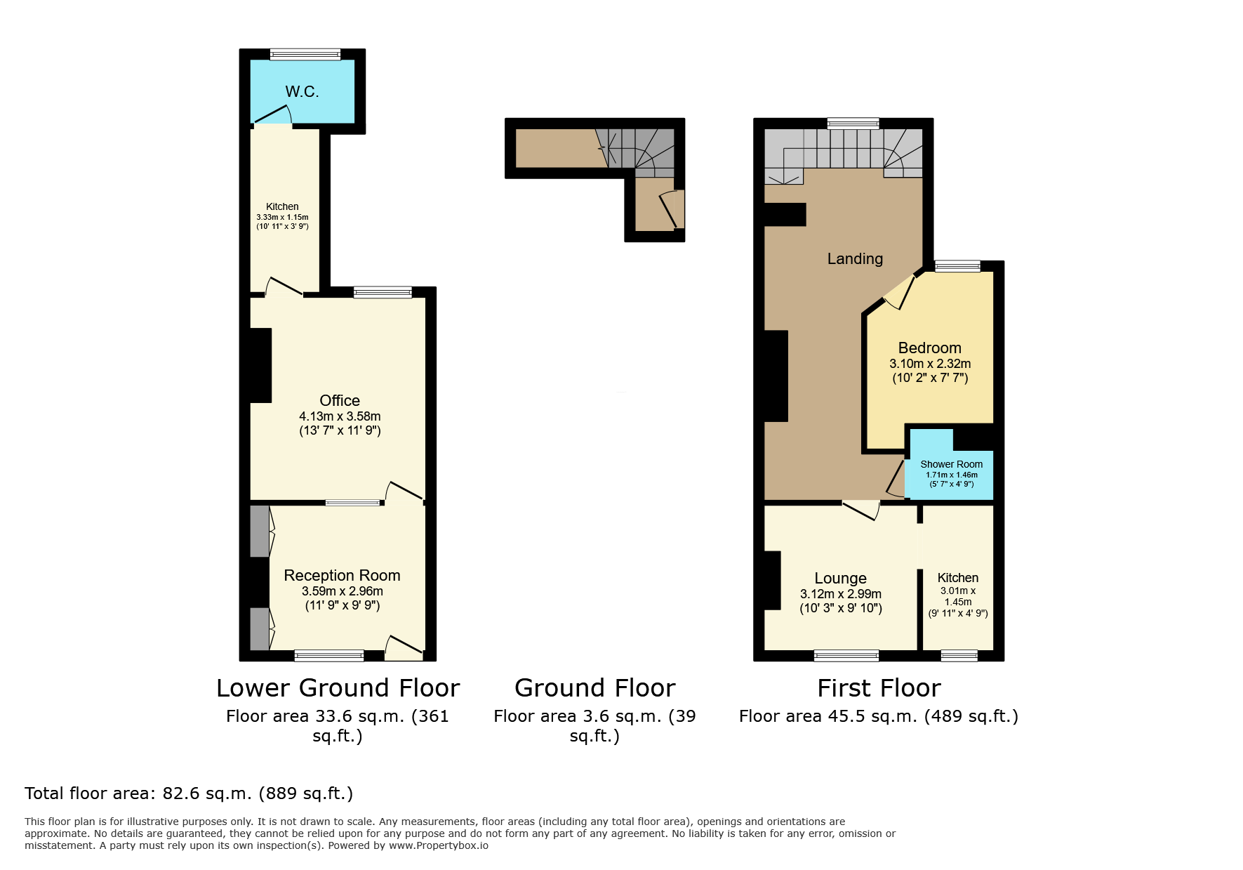 3, Silver Street, Devon floorplan