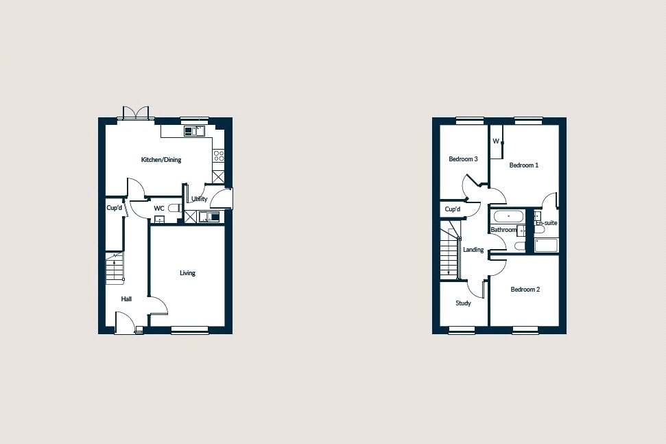 Plot 7 The Dean,, The Meadow, Swallowfield floorplan