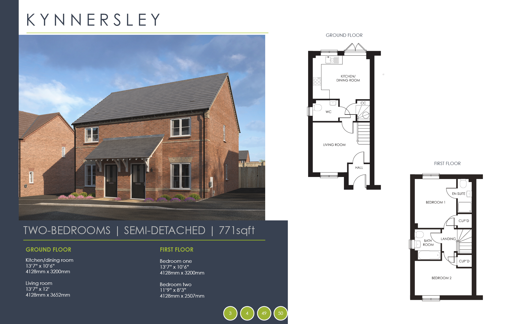 5, "The Kynnersley", Powell Avenue, Park Hall floorplan