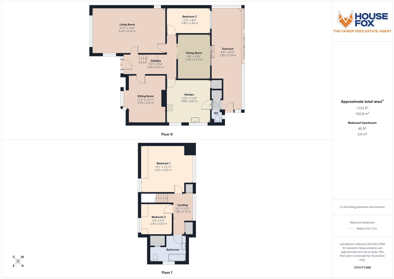 Walmar, Burton Row, Brent Knoll floorplan