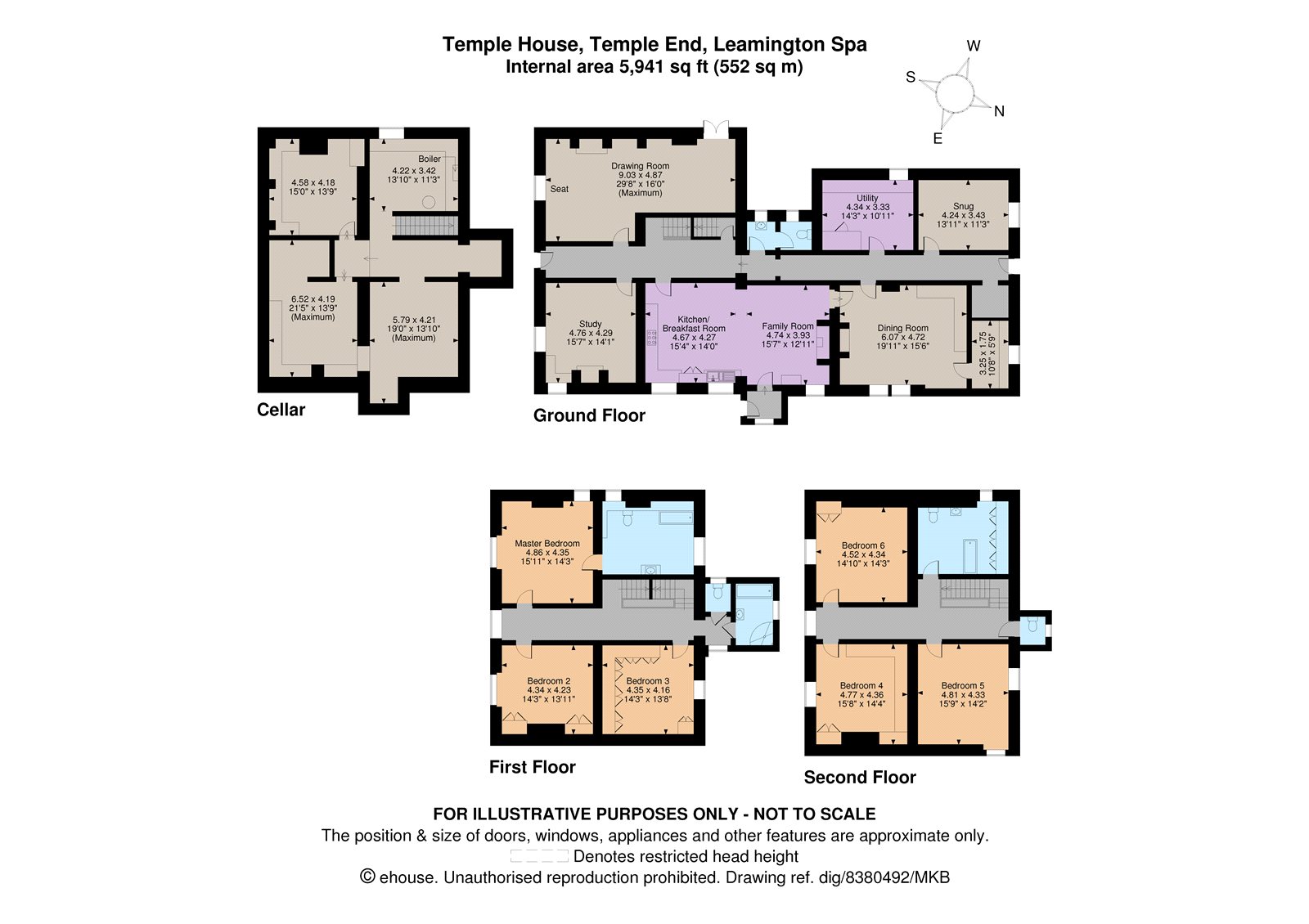 6 Bedrooms Detached house for sale in Temple End, Harbury, Leamington Spa, Warwickshire CV33