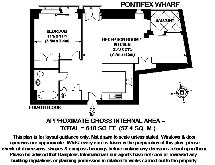 1 Bedrooms Flat to rent in Stoney Street, London SE1