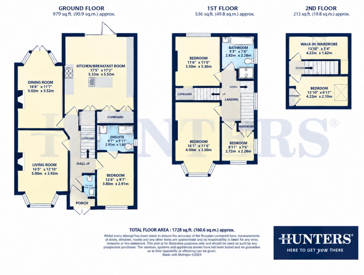 Highdown, Worcester Park floorplan