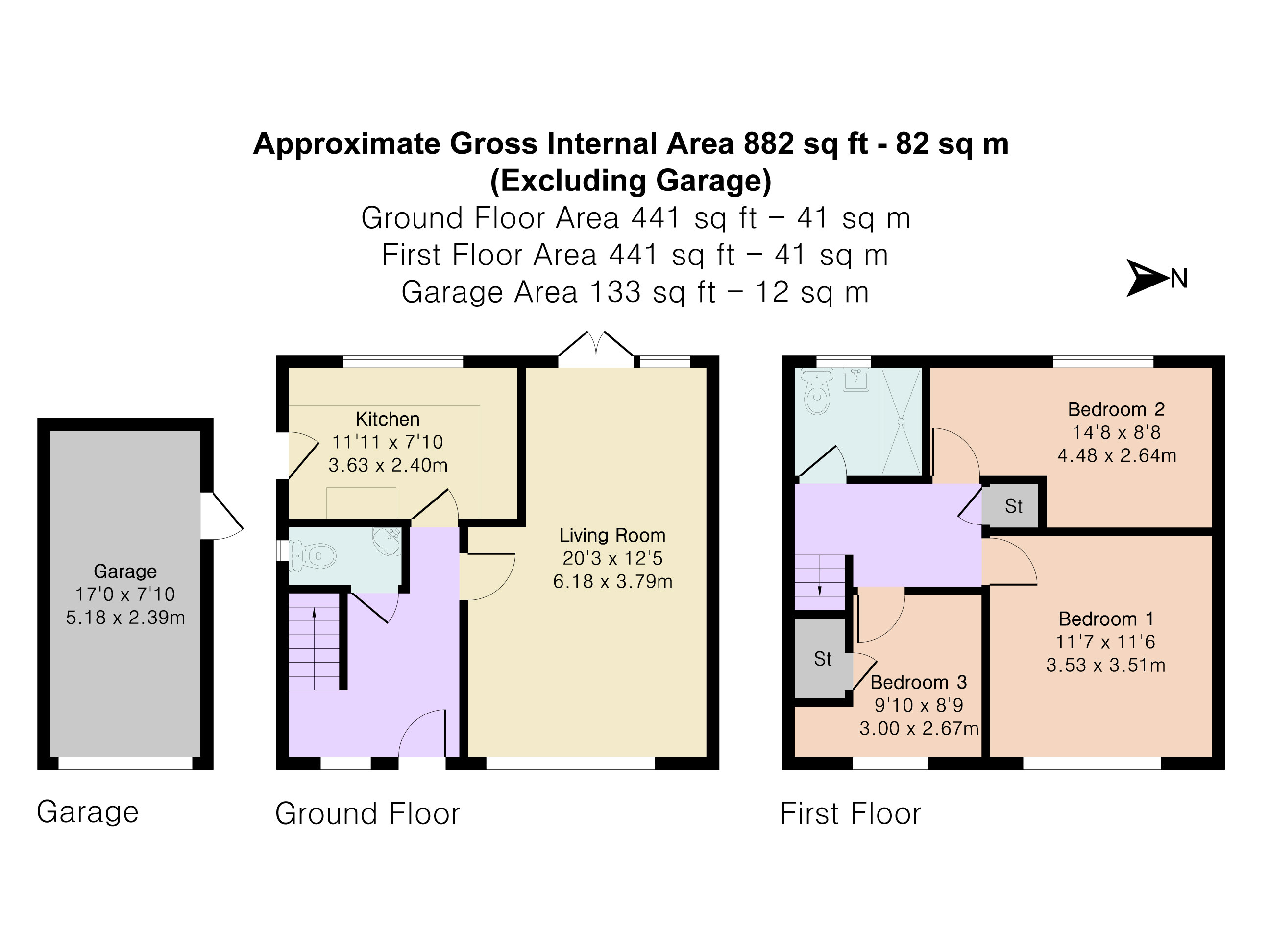 10, White Horse Crescent, Wantage floorplan
