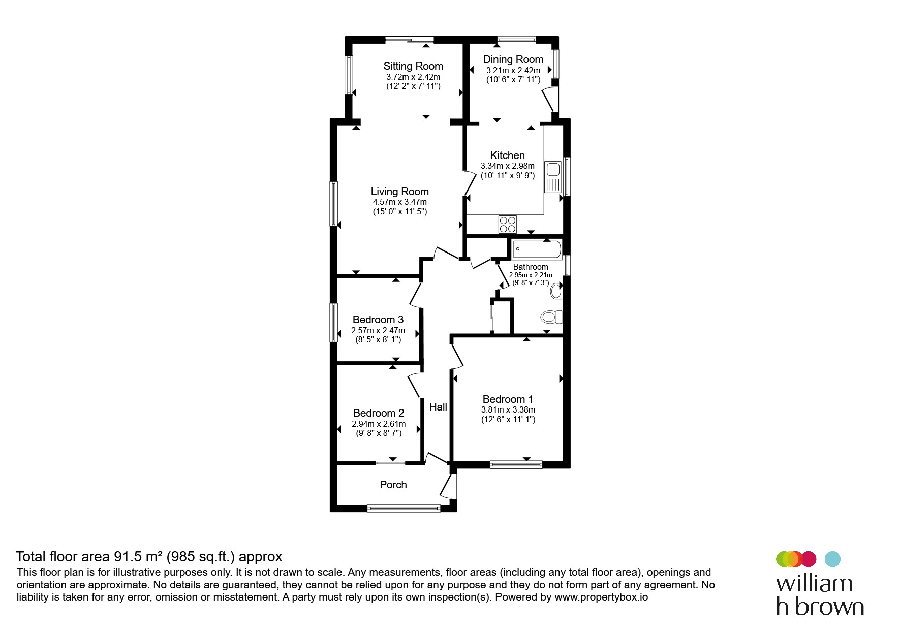 28, Bluehouse Avenue, CLACTON-ON-SEA floorplan
