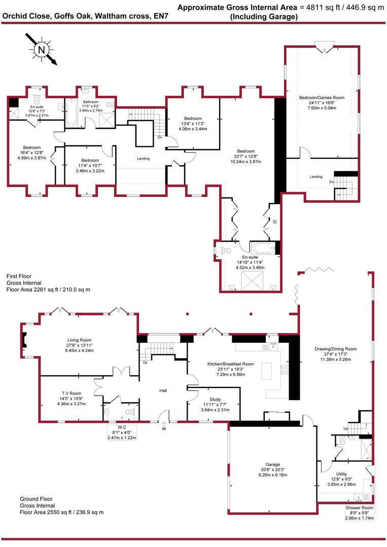 19, Orchid Close, Waltham Cross floorplan