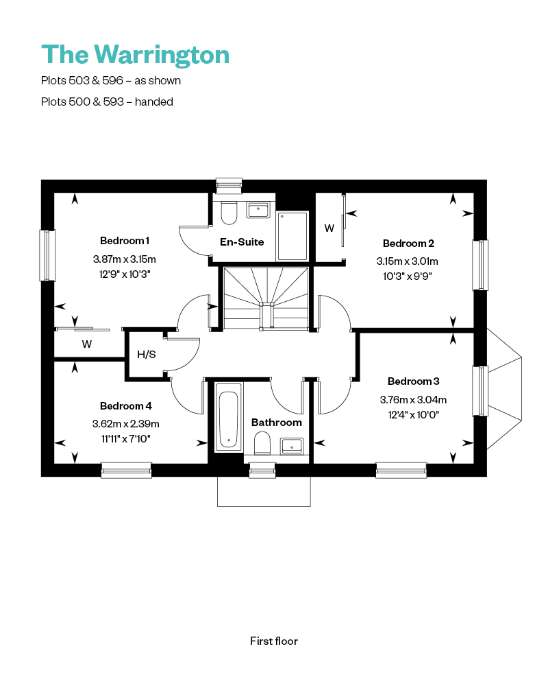 503, Willington Down, Didcot, Ox11 9Bs floorplan