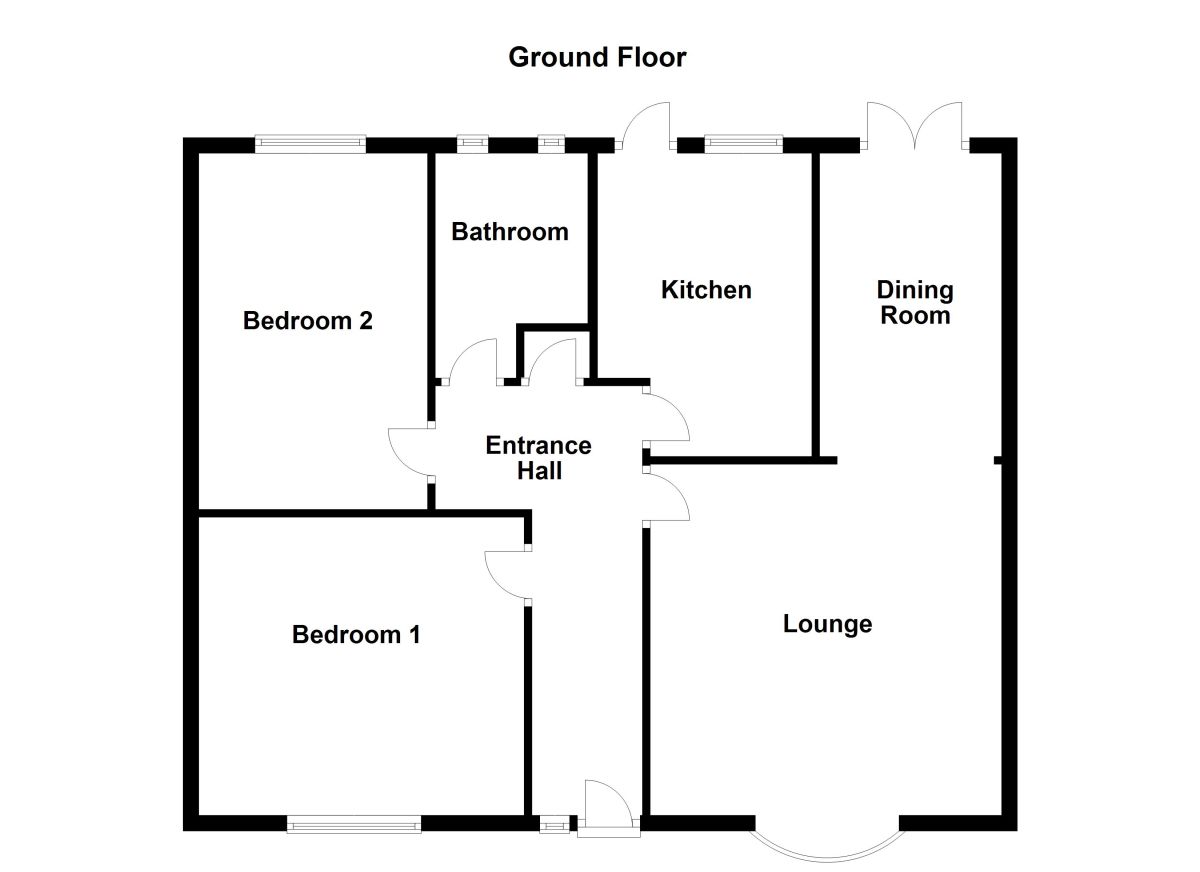 2 Bedrooms Bungalow for sale in Lingfield Drive, Cusworth, Doncaster DN5