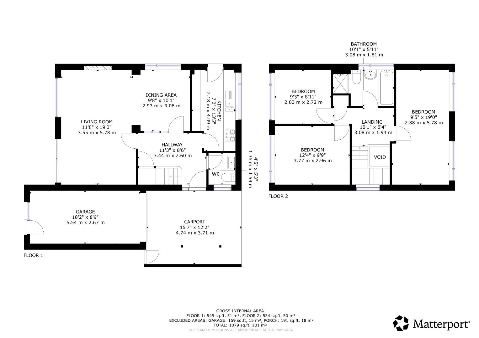 79, Riverside Park, Otley floorplan