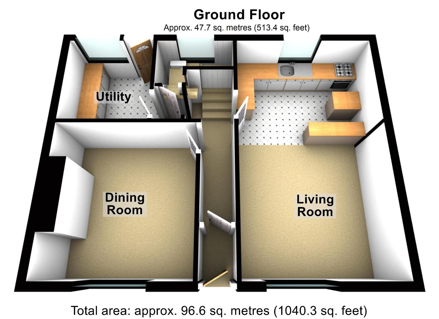 105, Tarvin Road, Boughton floorplan