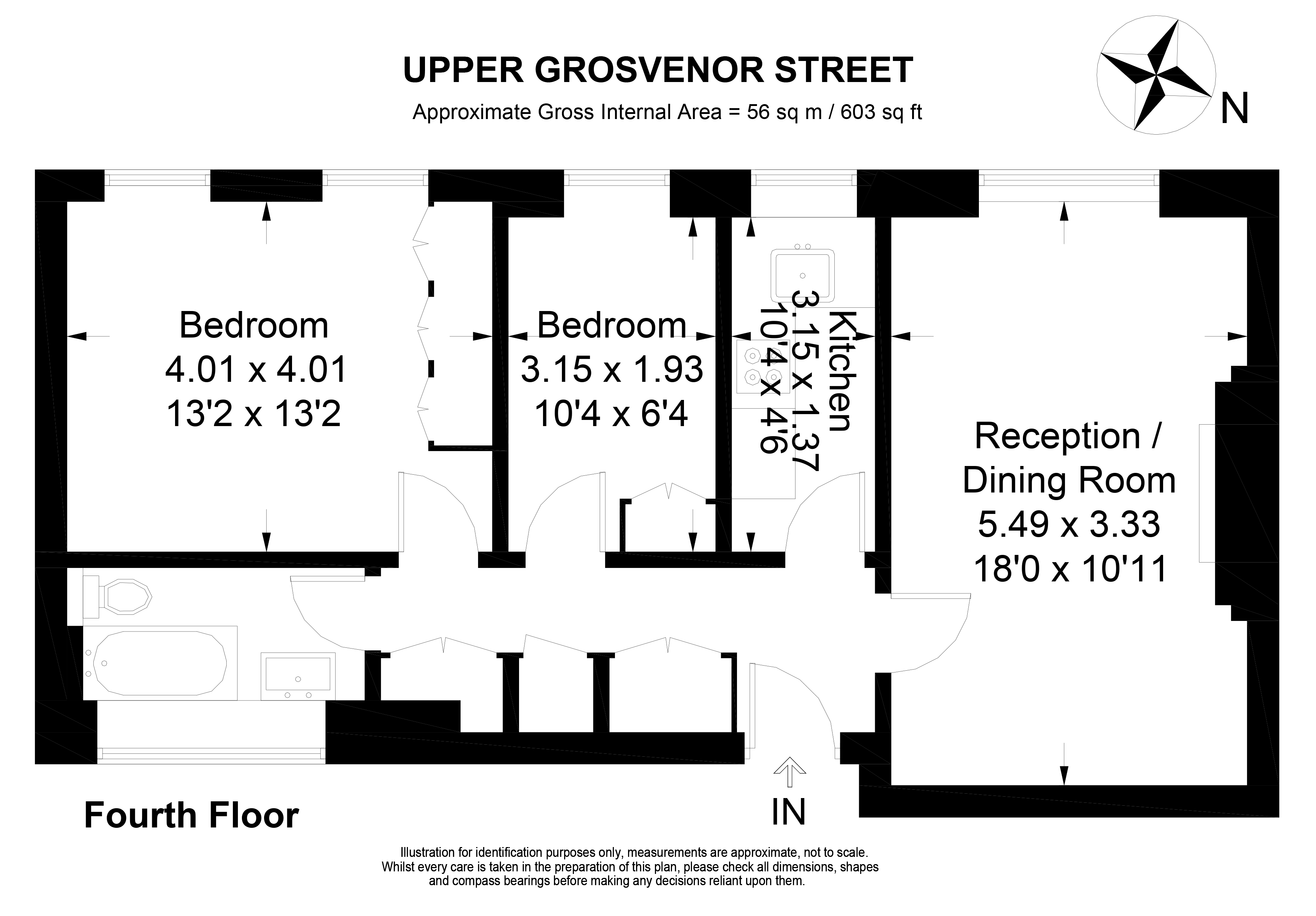 2 Bedrooms Flat to rent in Upper Grosvenor Street, London W1K