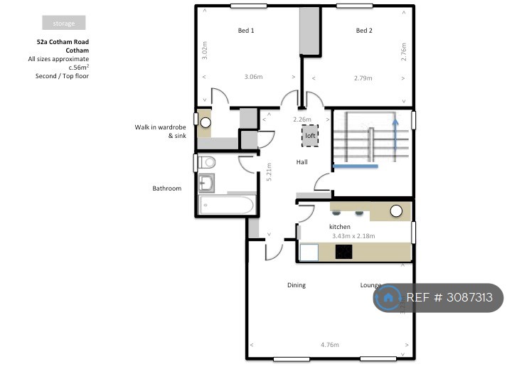 Austin House A Cotham Road, Bristol floorplan