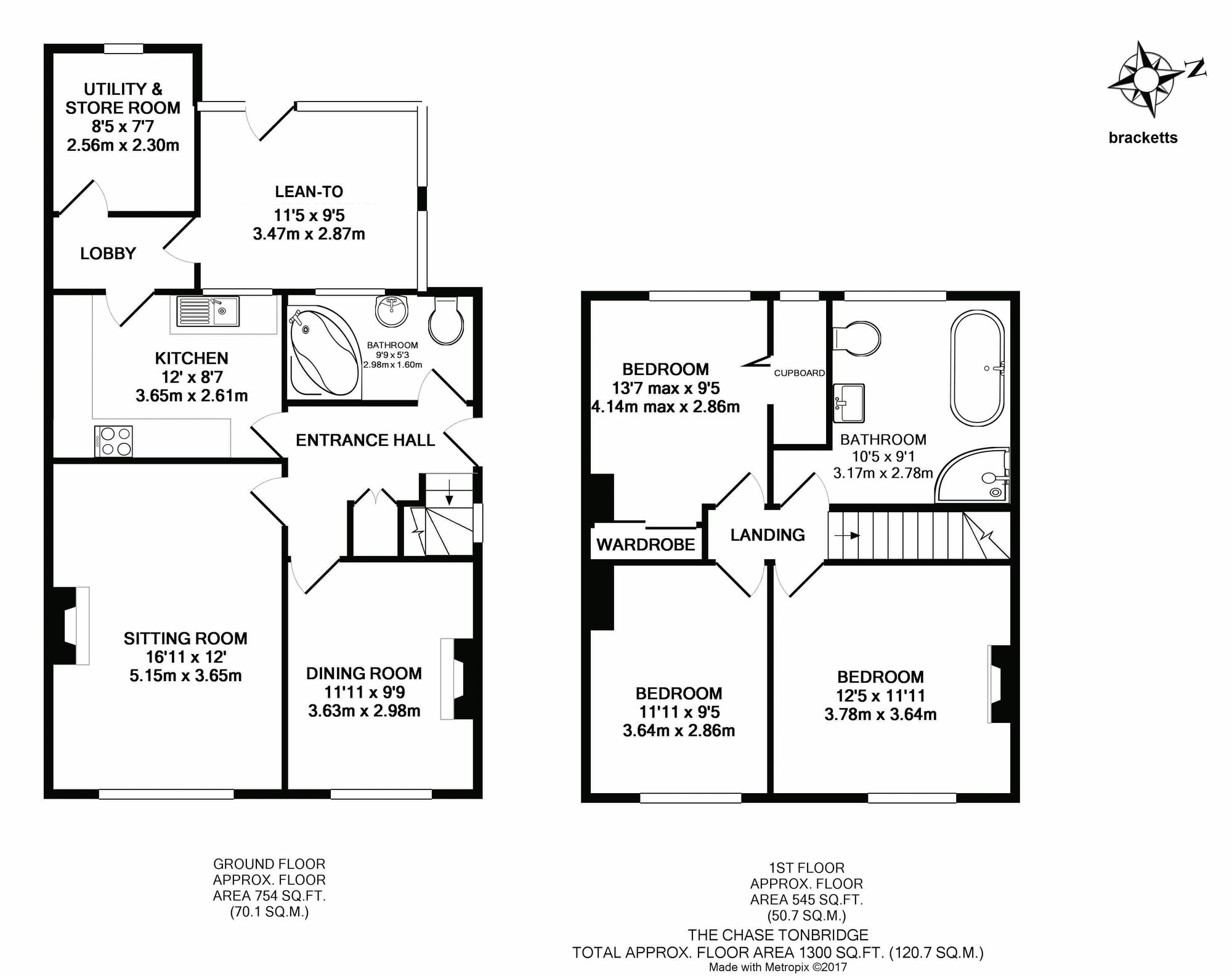 32 The Chase, Tonbridge floorplan