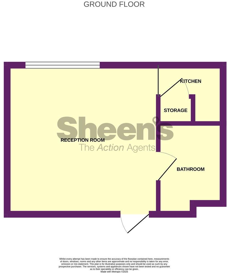 108 The Lodge, Hall Crescent, Clacton-on-Sea floorplan