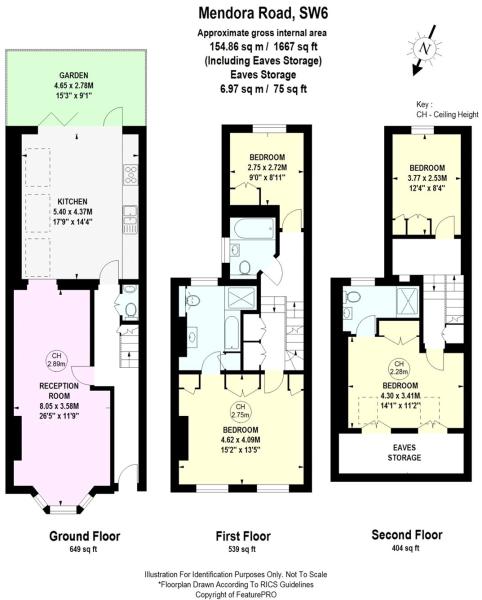 4 Bedrooms Terraced house to rent in Mendora Road, London SW6