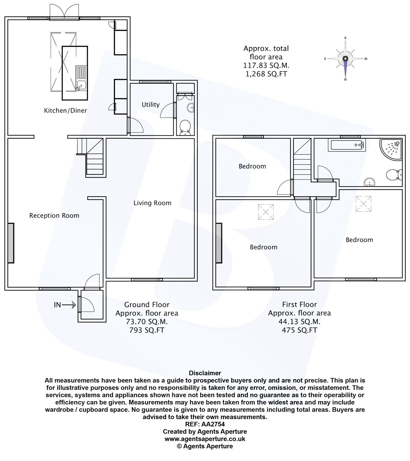 3 Bedrooms Semi-detached house for sale in Greens Cottages, Ivy Barn Lane, Ingatestone, Essex CM4