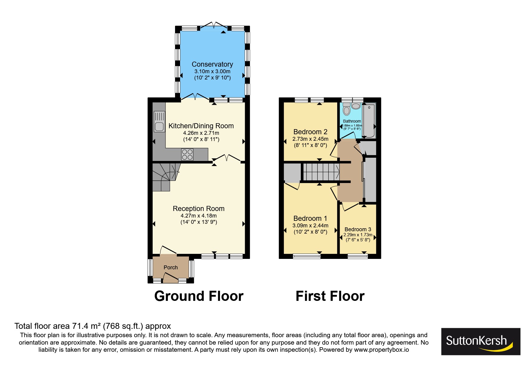 1, Wood Lea, Merseyside floorplan