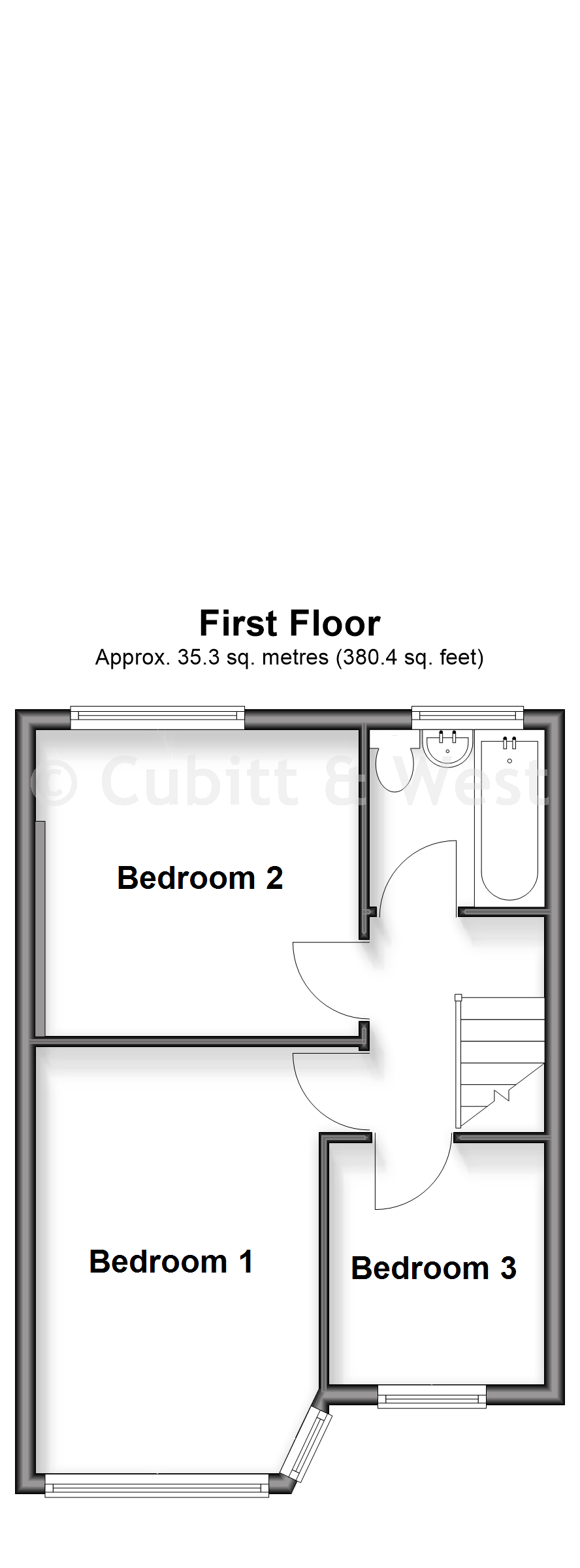 50, Ardingly Drive, Worthing floorplan